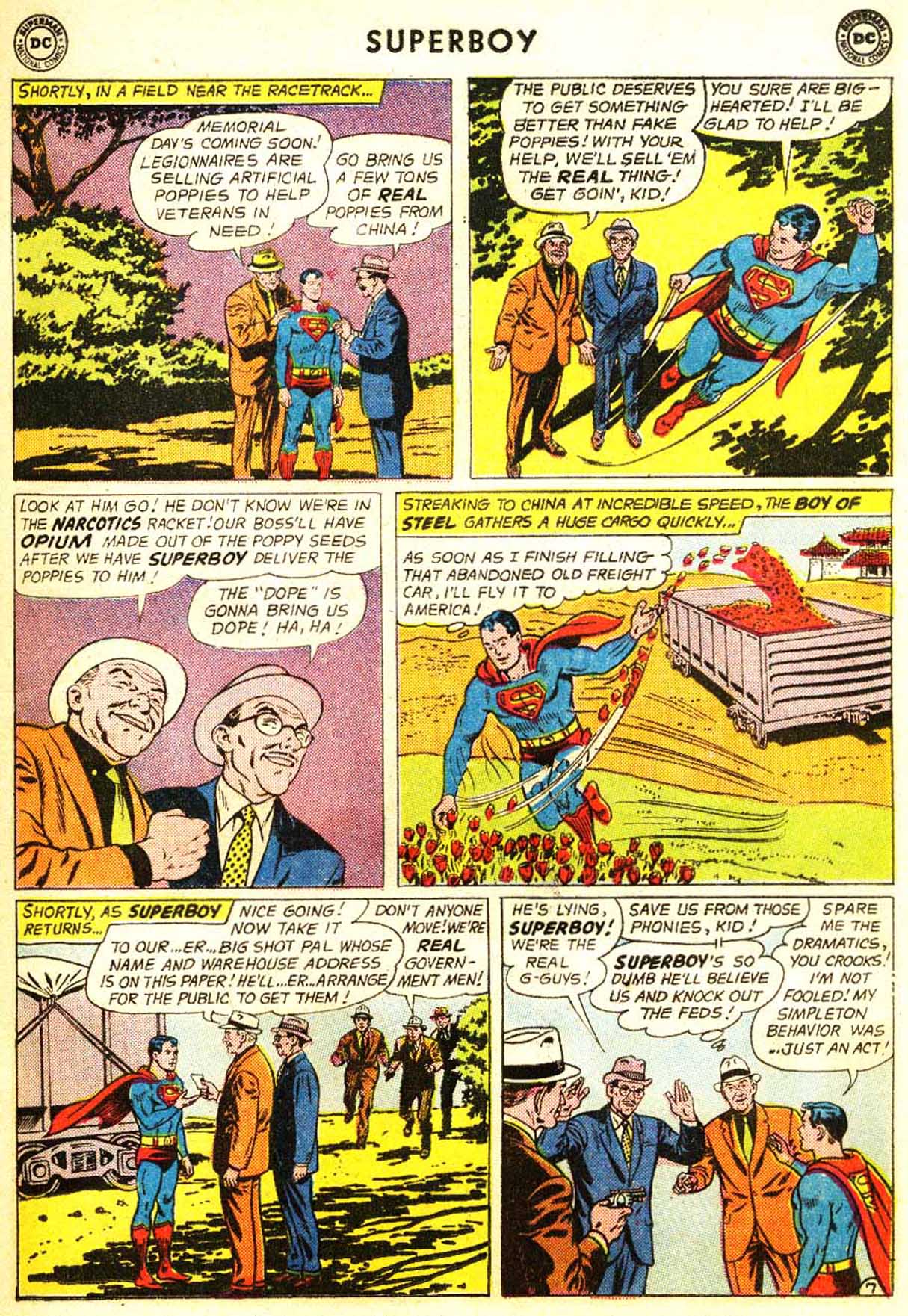 Read online Superboy (1949) comic -  Issue #105 - 8