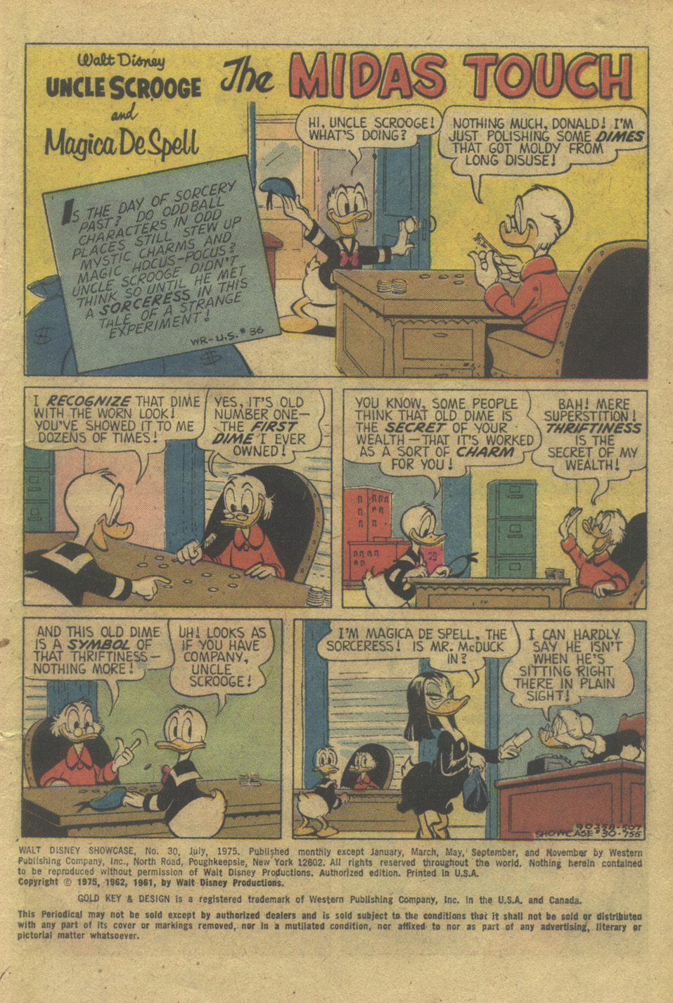 Read online Walt Disney Showcase (1970) comic -  Issue #30 - 3