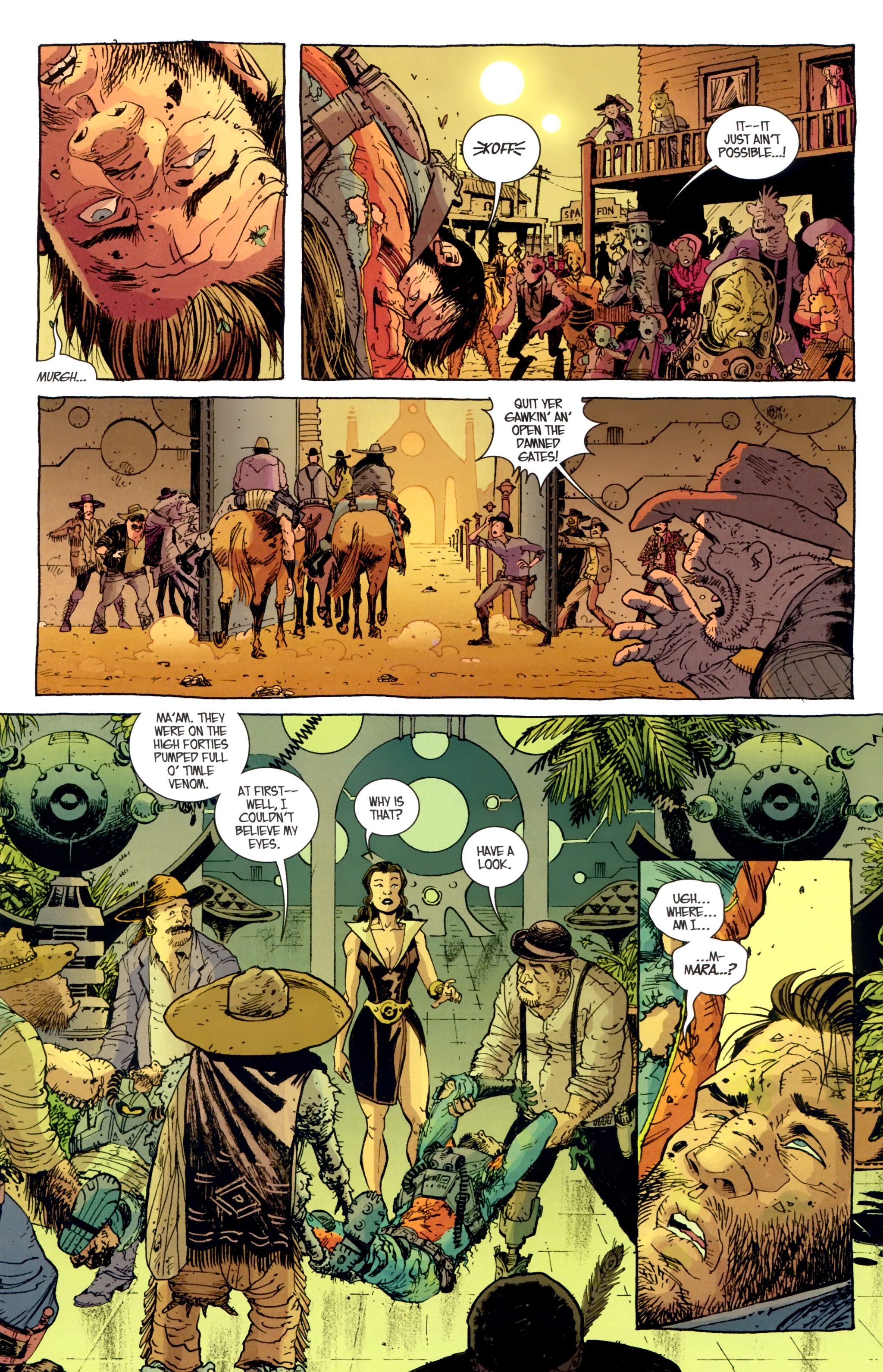 Read online Fear Agent comic -  Issue #22 - 20