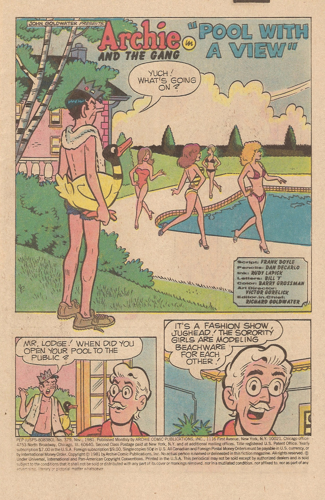 Read online Pep Comics comic -  Issue #379 - 3