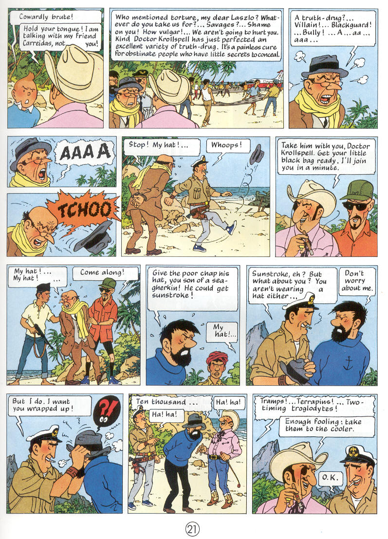 Read online The Adventures of Tintin comic -  Issue #22 - 22