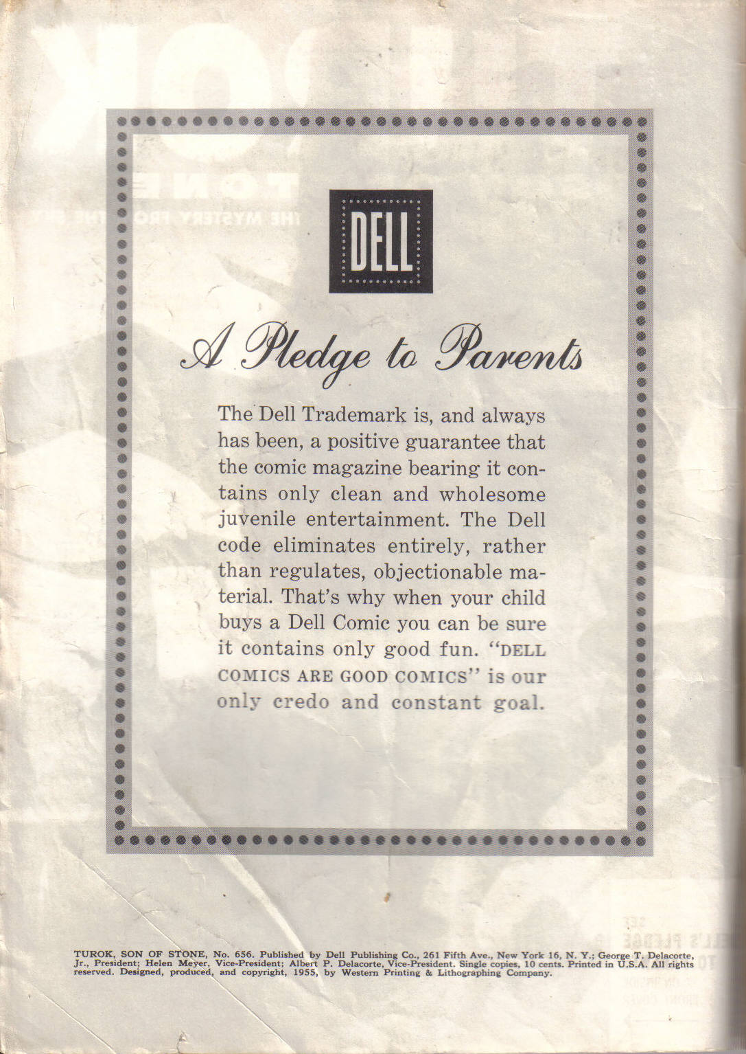 Read online Four Color Comics comic -  Issue #656 - 2