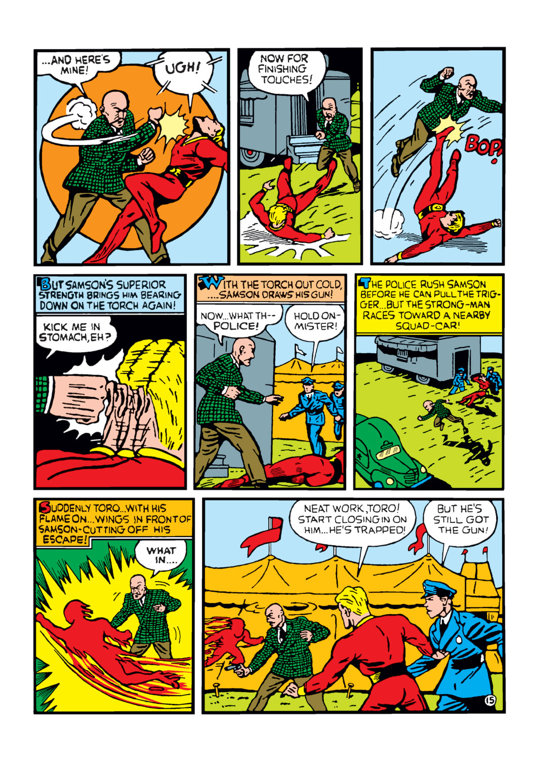 Read online The Human Torch (1940) comic -  Issue #2 - 16