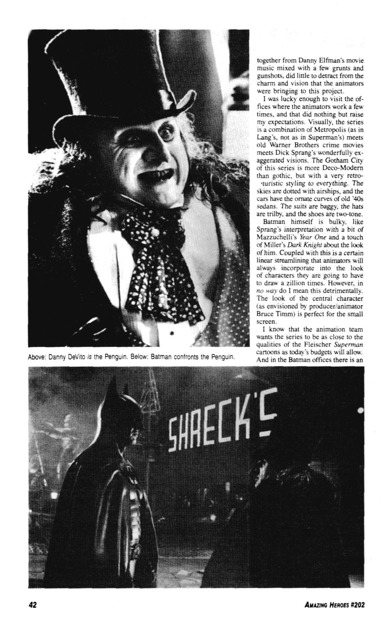 Read online Amazing Heroes comic -  Issue #202 - 40