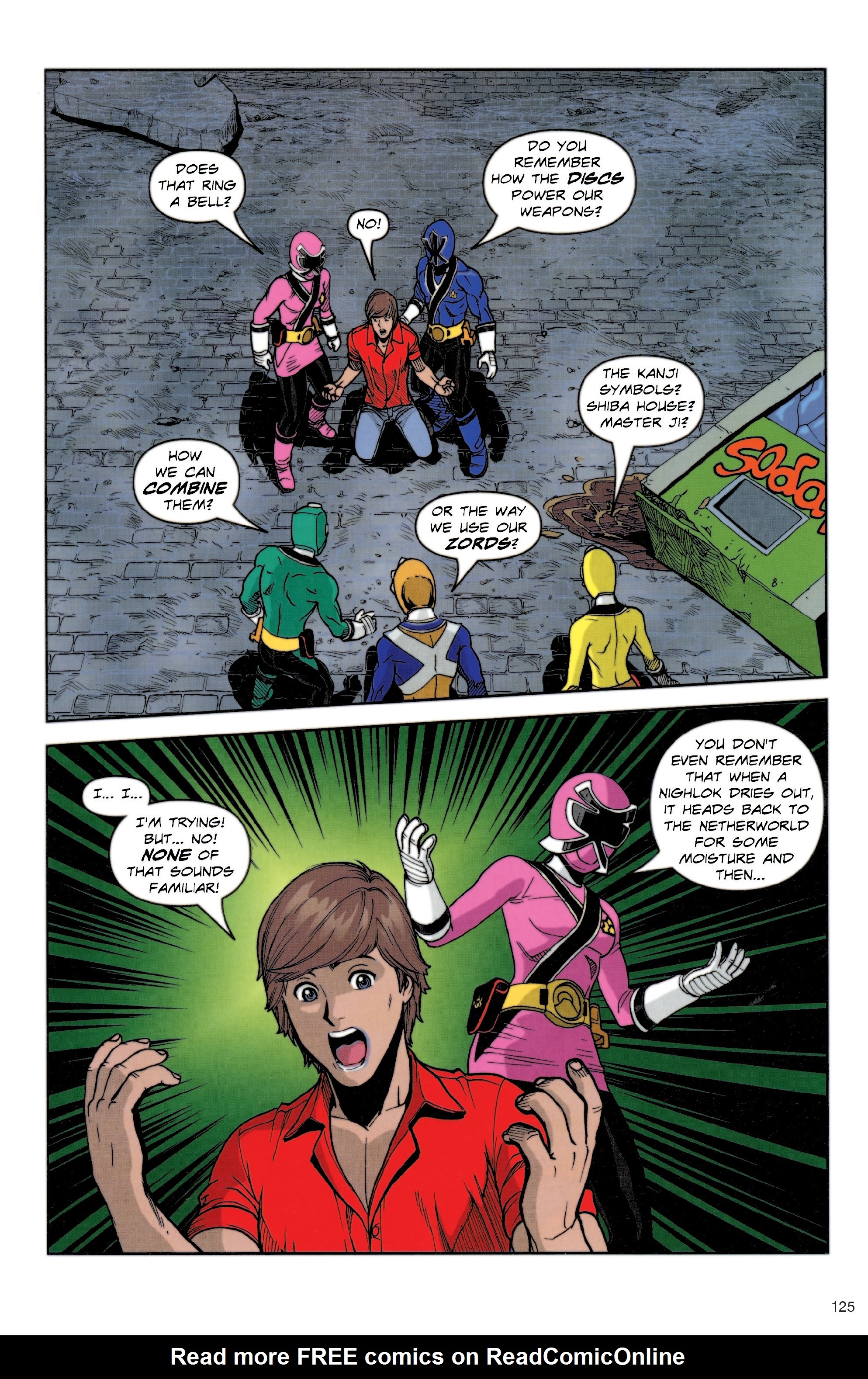Read online Mighty Morphin Power Rangers Archive comic -  Issue # TPB 2 (Part 2) - 22