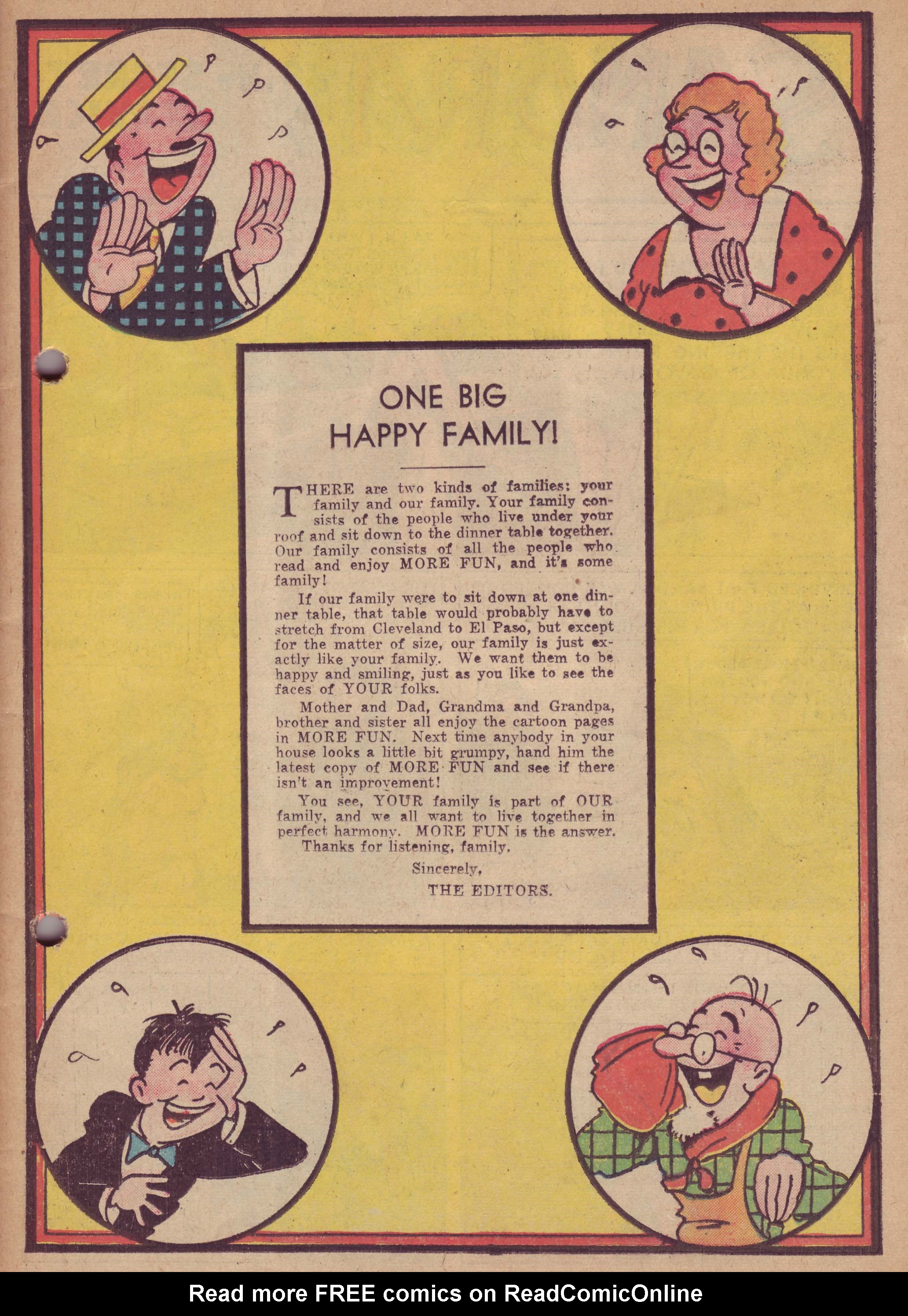 Read online More Fun Comics comic -  Issue #11 - 3