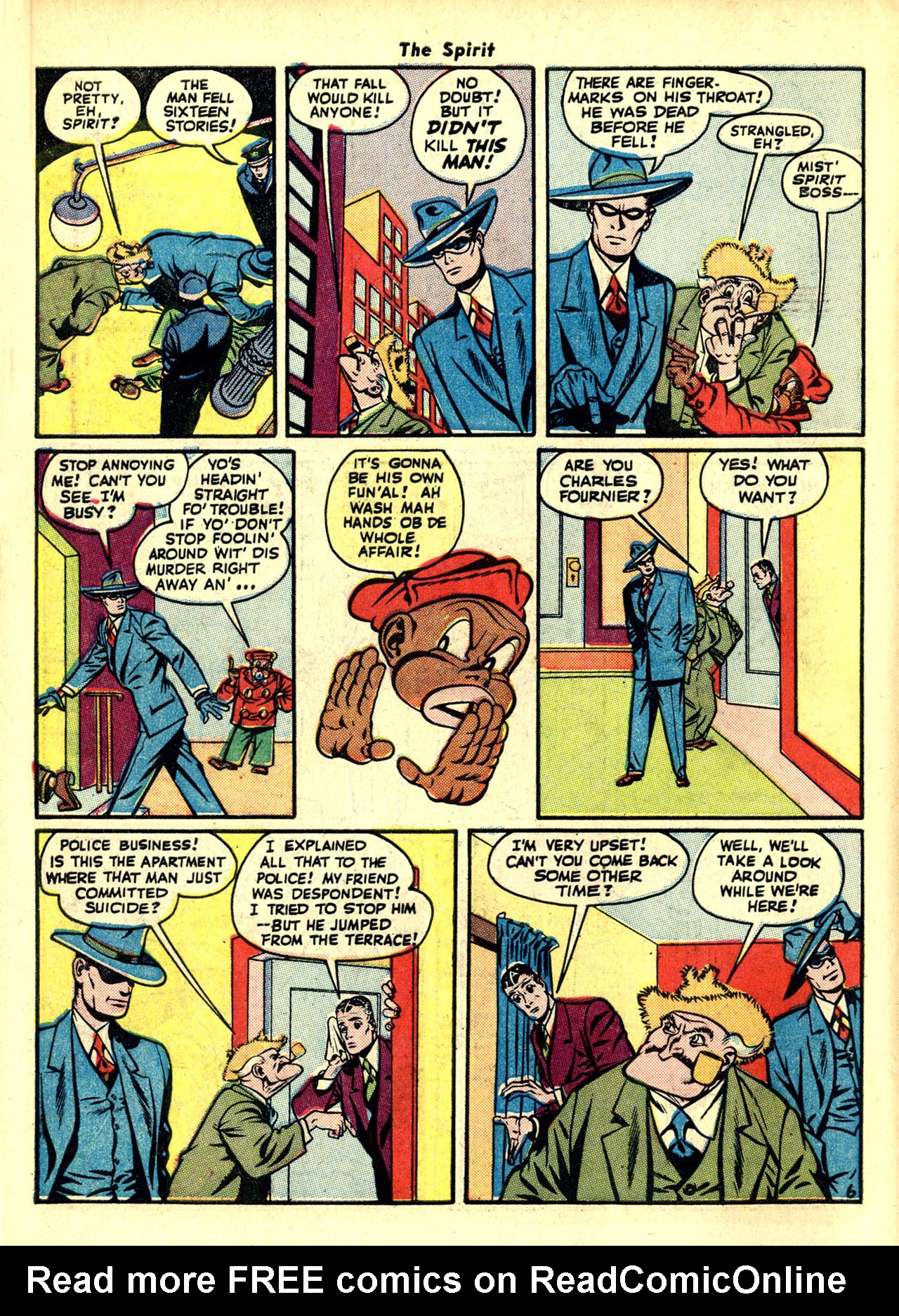 Read online The Spirit (1944) comic -  Issue #7 - 8