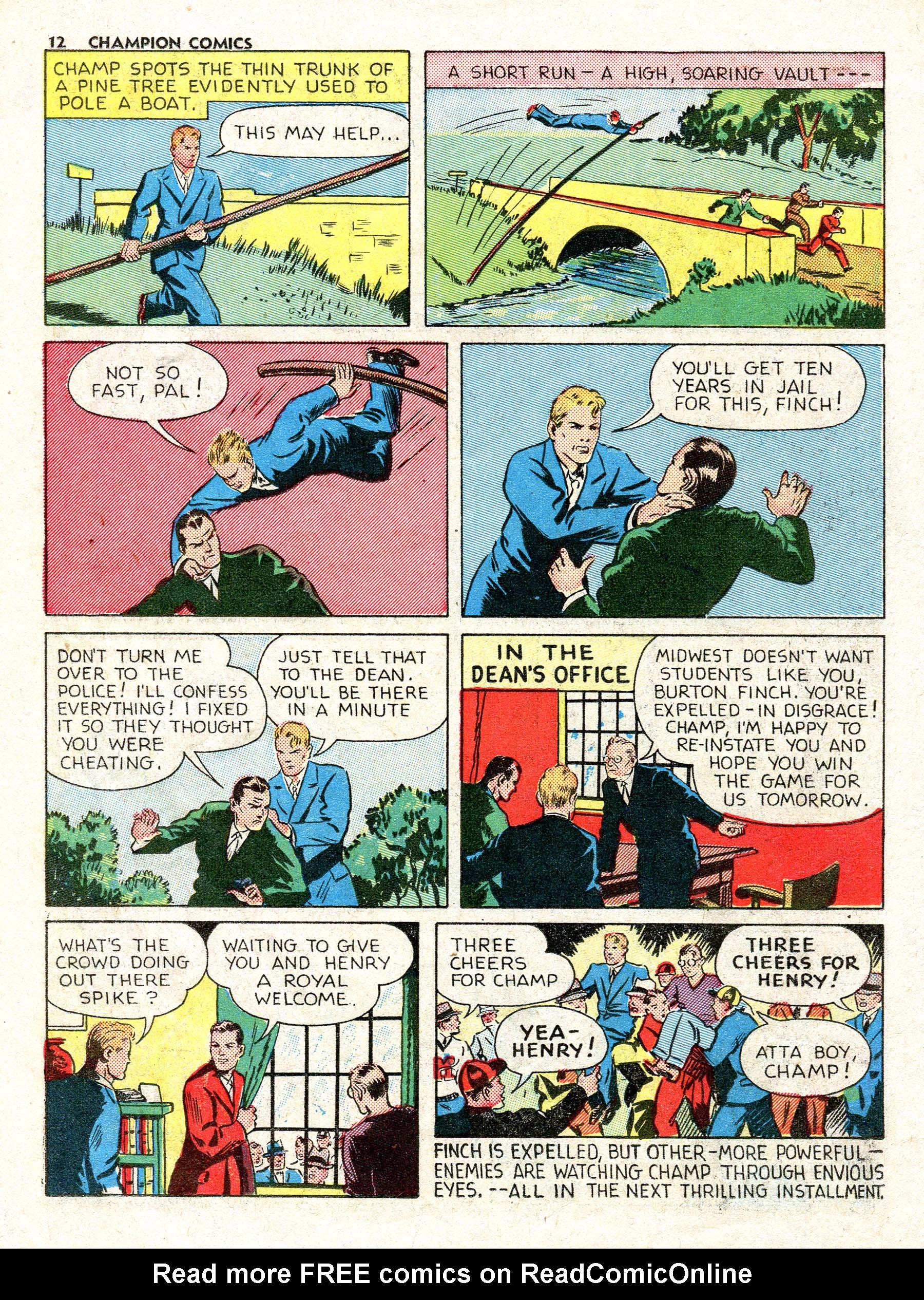 Read online Champion Comics comic -  Issue #8 - 11