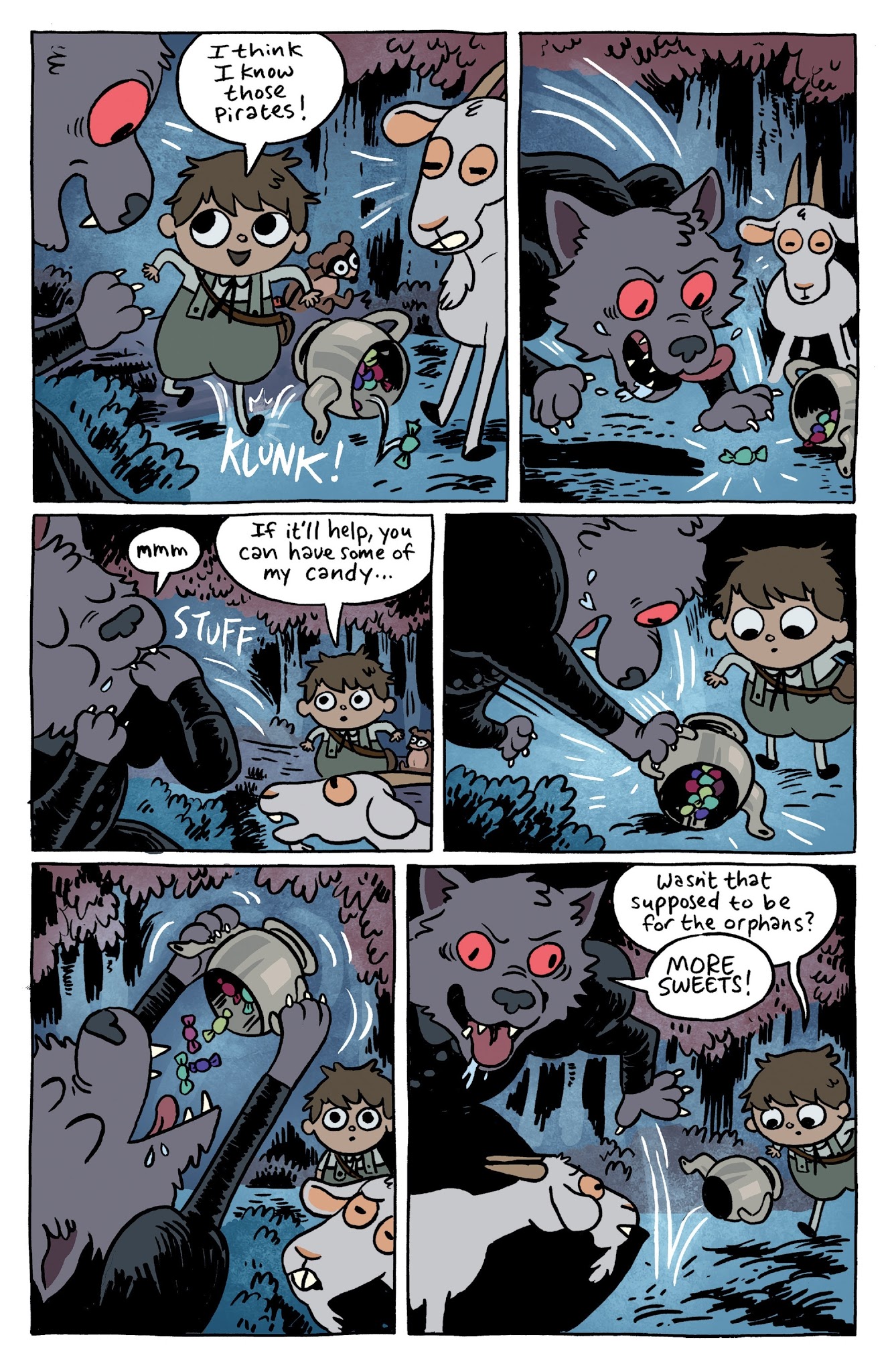 Read online Over the Garden Wall (2016) comic -  Issue #15 - 5