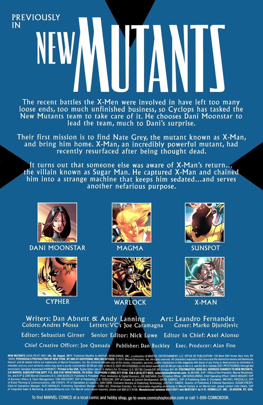 New Mutants (2009) issue 26 - Page 2