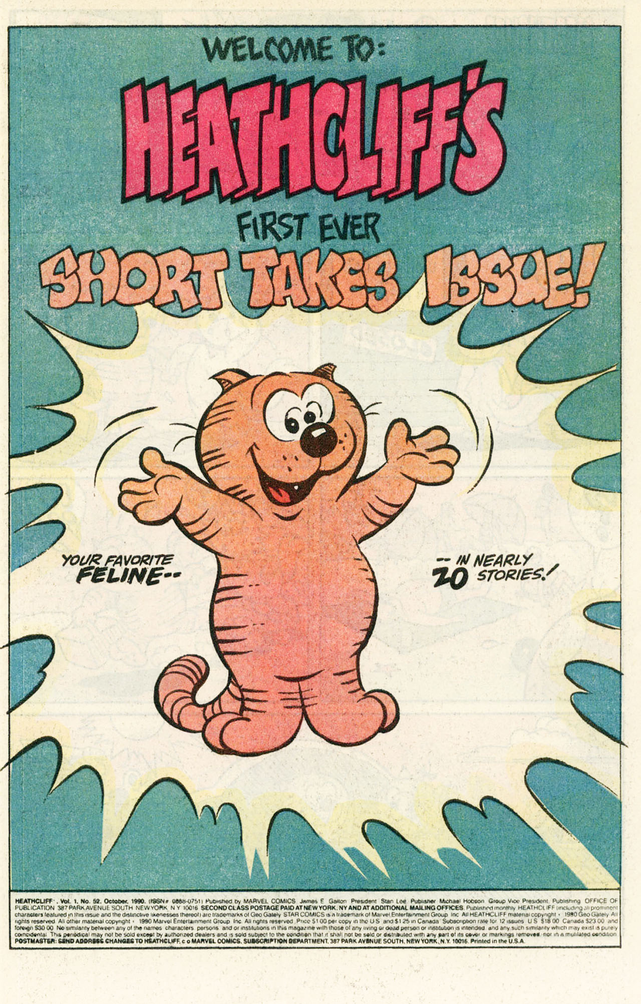 Read online Heathcliff comic -  Issue #52 - 3