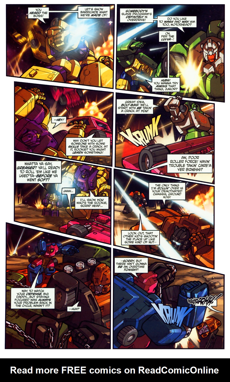 Read online Transformers: Micromasters comic -  Issue #1 - 6