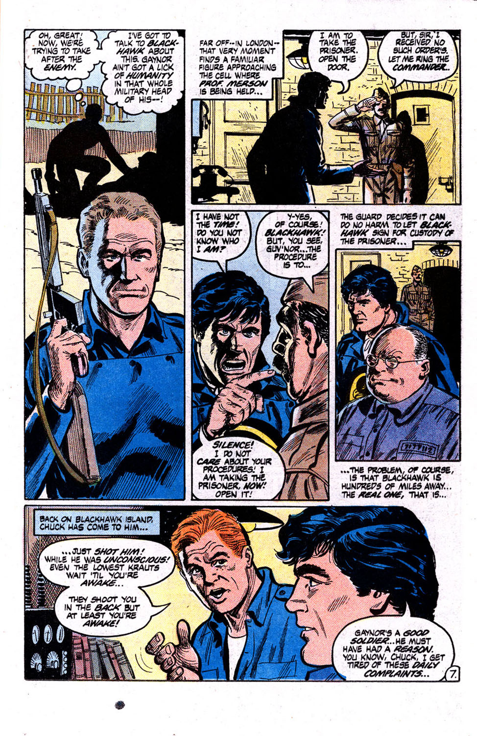 Blackhawk (1957) Issue #266 #157 - English 8