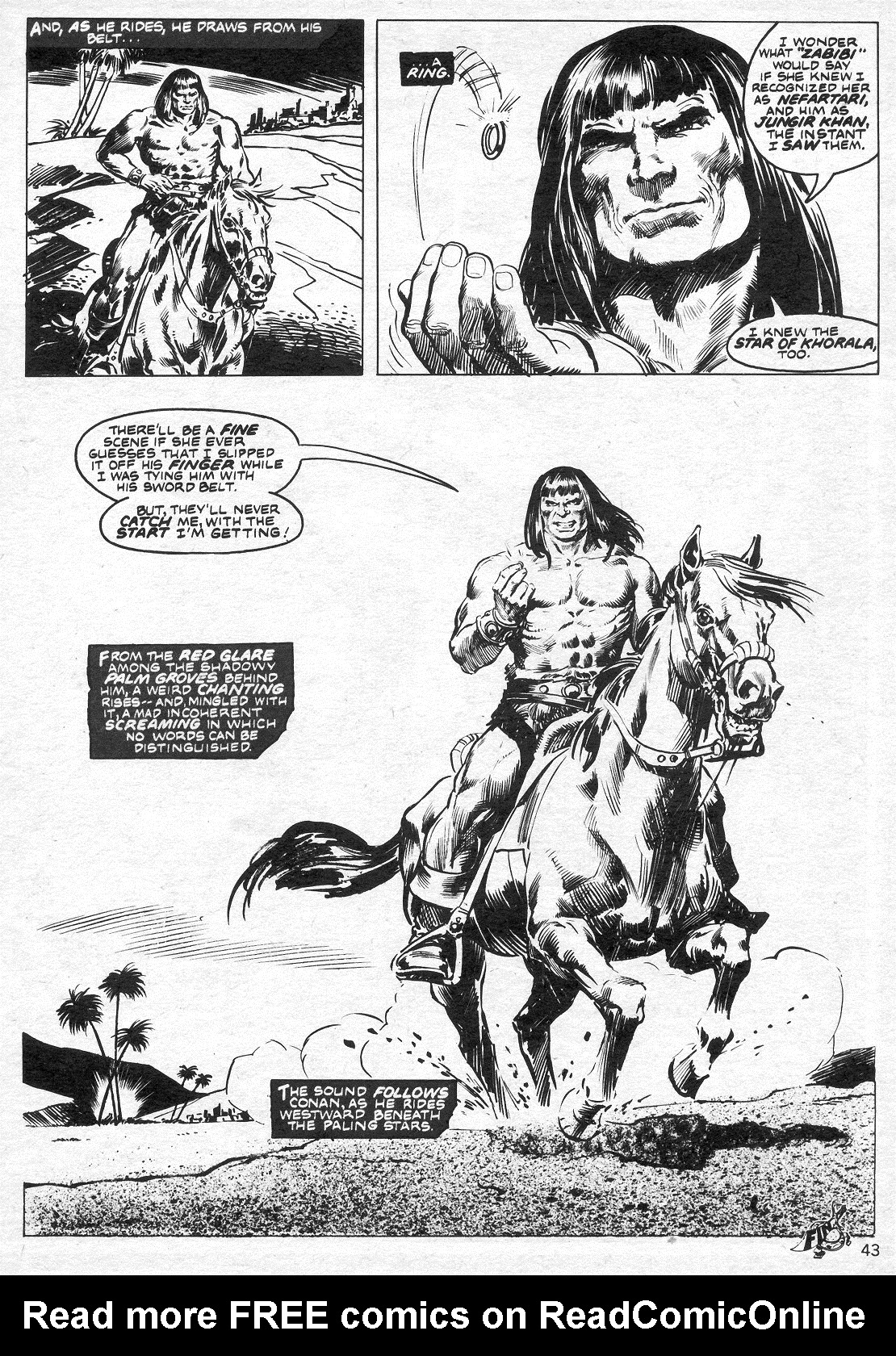 Read online The Savage Sword Of Conan comic -  Issue #14 - 43