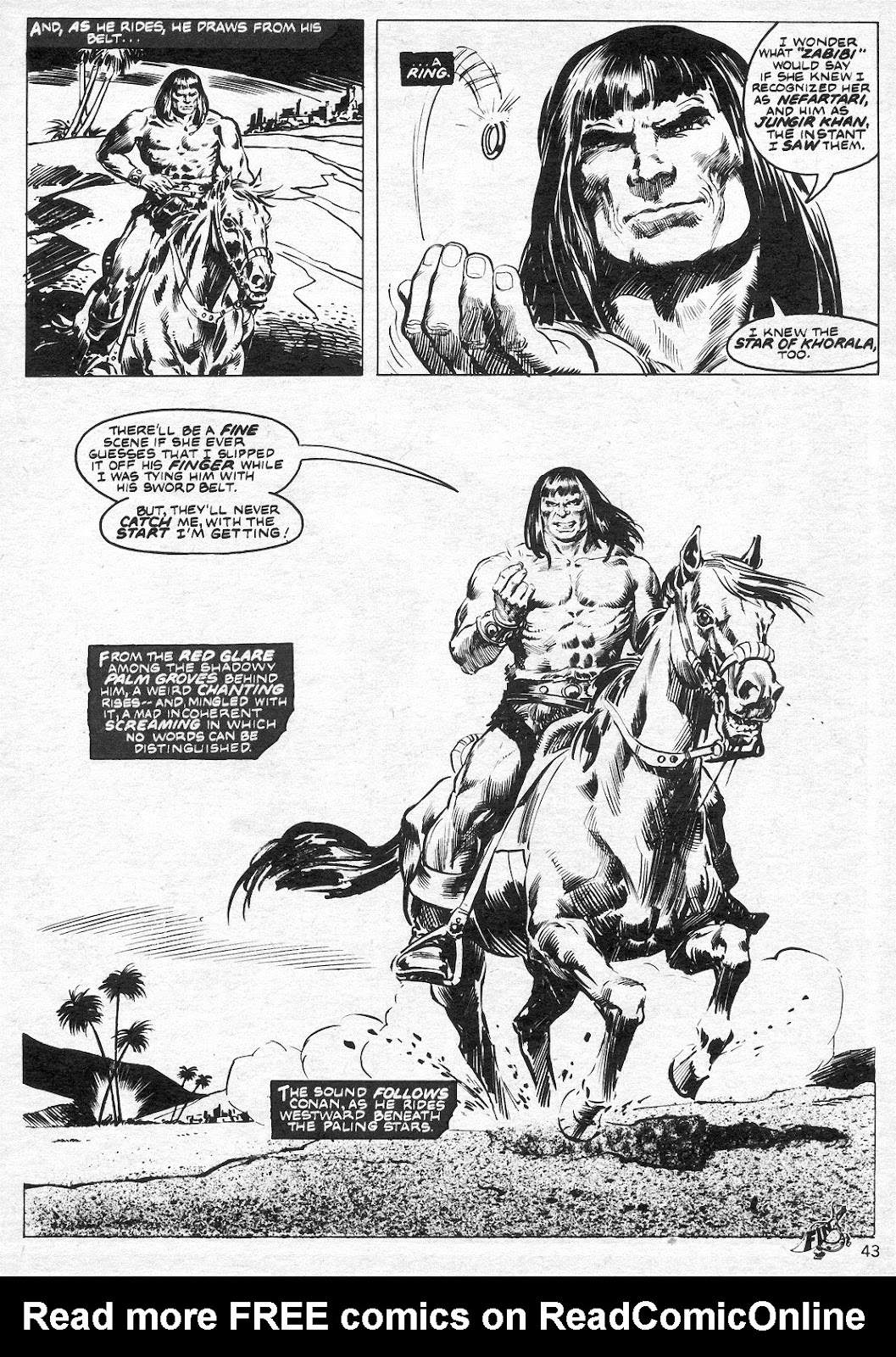 The Savage Sword Of Conan issue 14 - Page 43