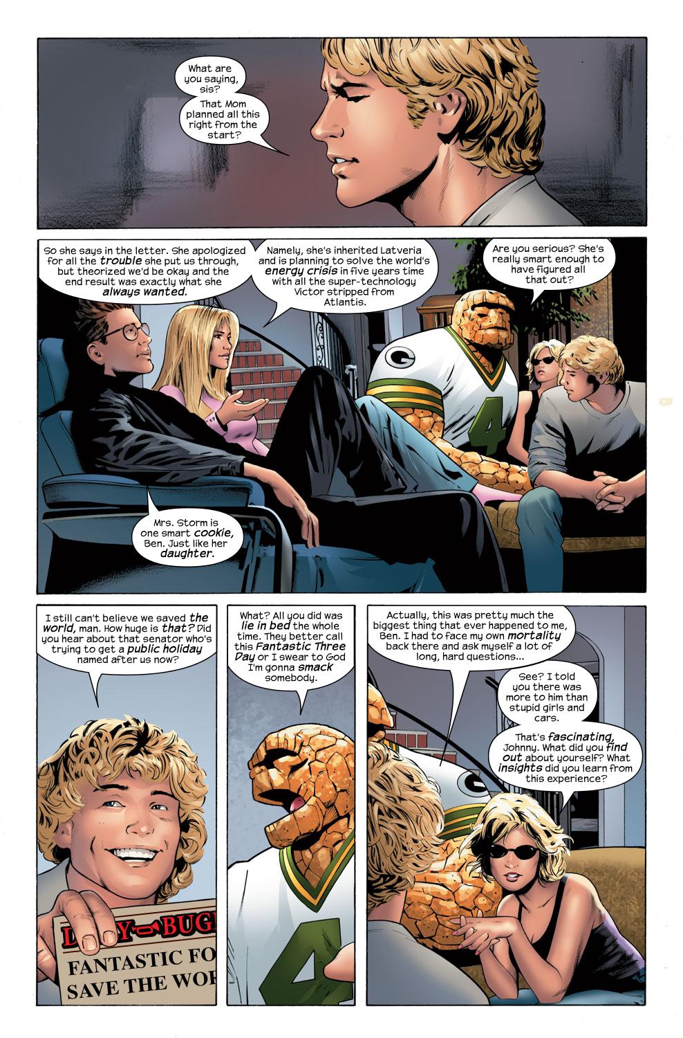Read online Ultimate Fantastic Four (2004) comic -  Issue #32 - 23