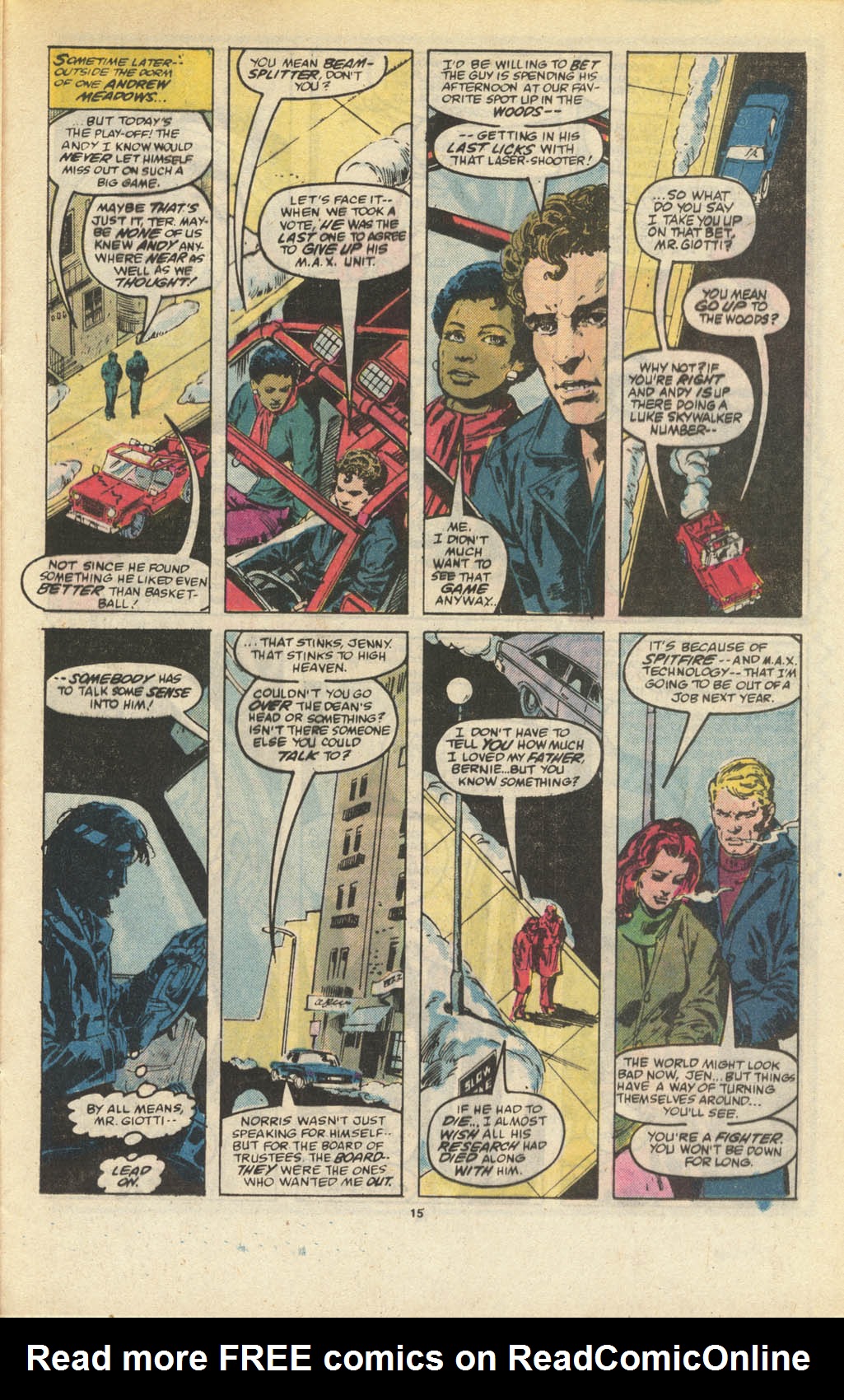 Read online Spitfire and the Troubleshooters comic -  Issue #7 - 16