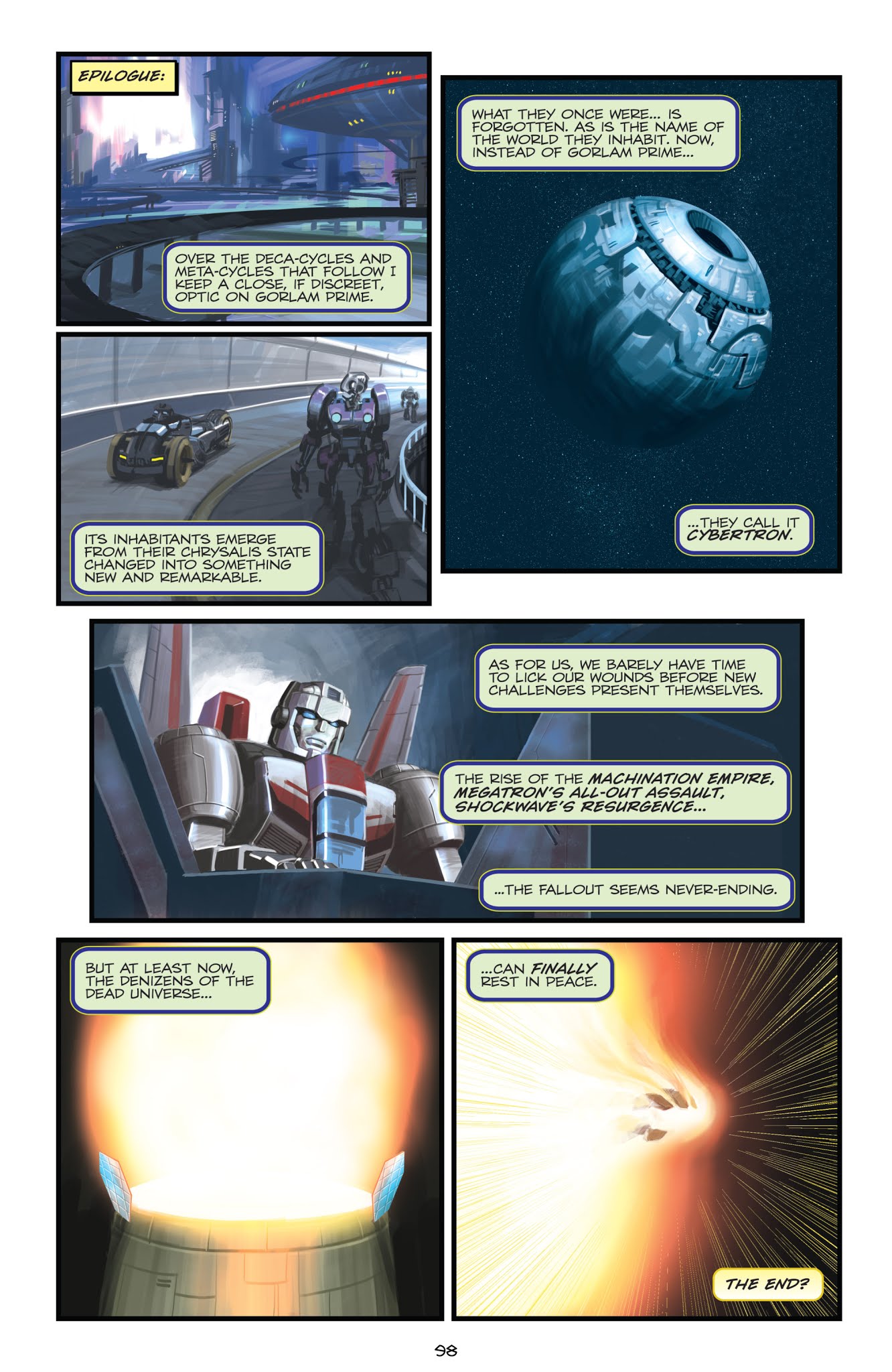 Read online Transformers: The IDW Collection comic -  Issue # TPB 4 (Part 1) - 99