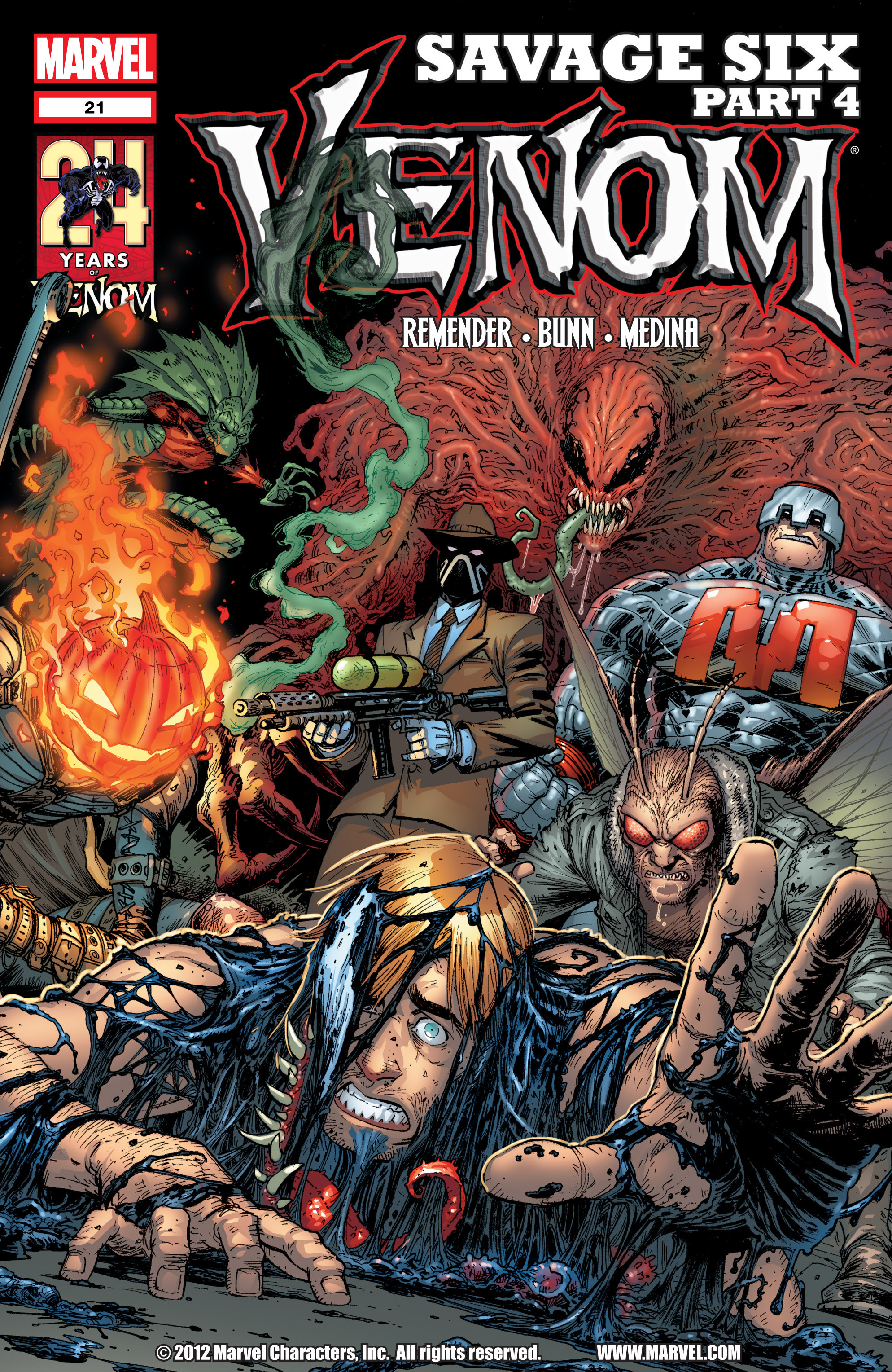 Read online Venom (2011) comic -  Issue #21 - 1