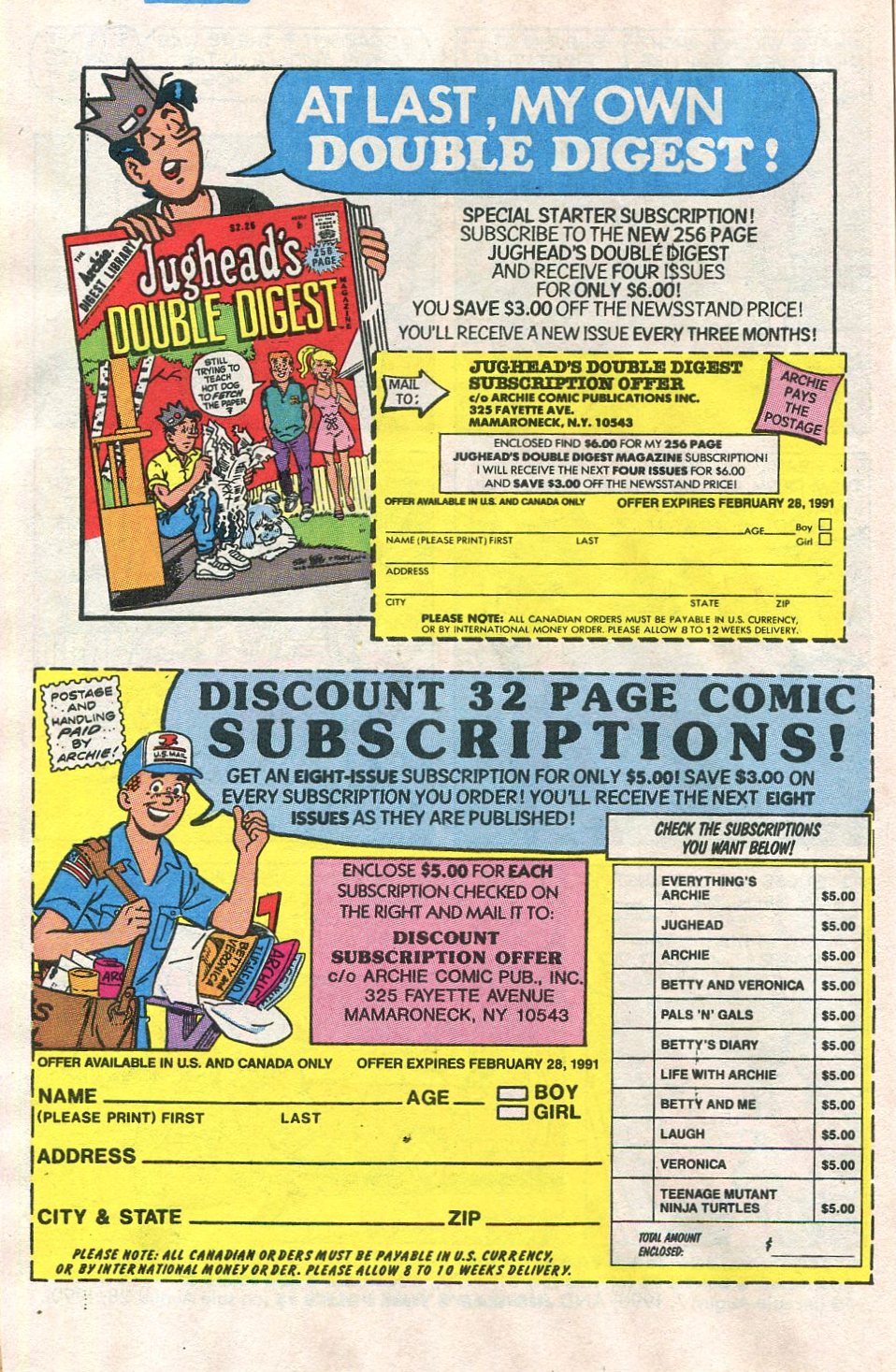 Read online Archie's Pals 'N' Gals (1952) comic -  Issue #219 - 8