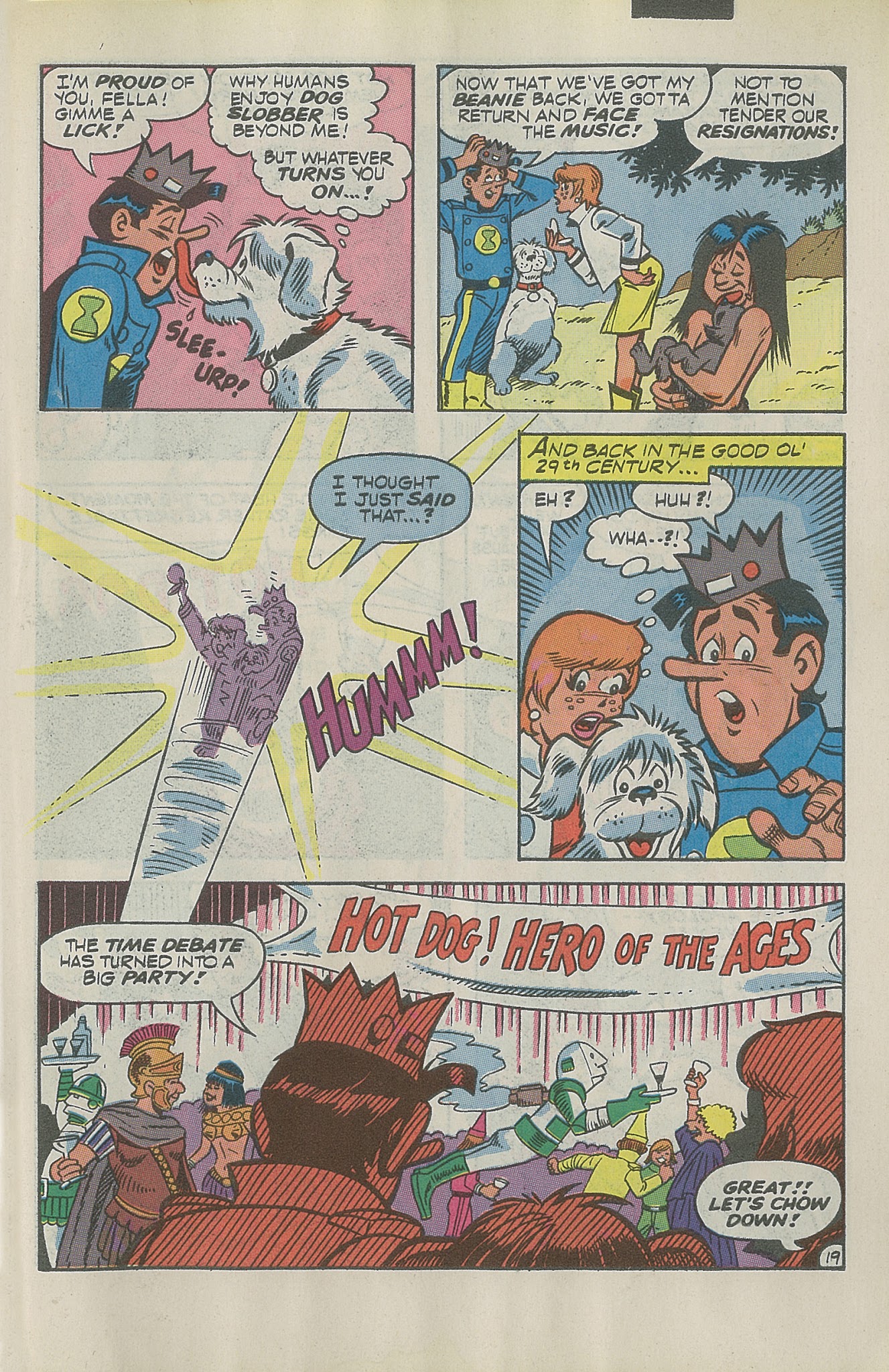 Read online Jughead's Time Police comic -  Issue #3 - 31