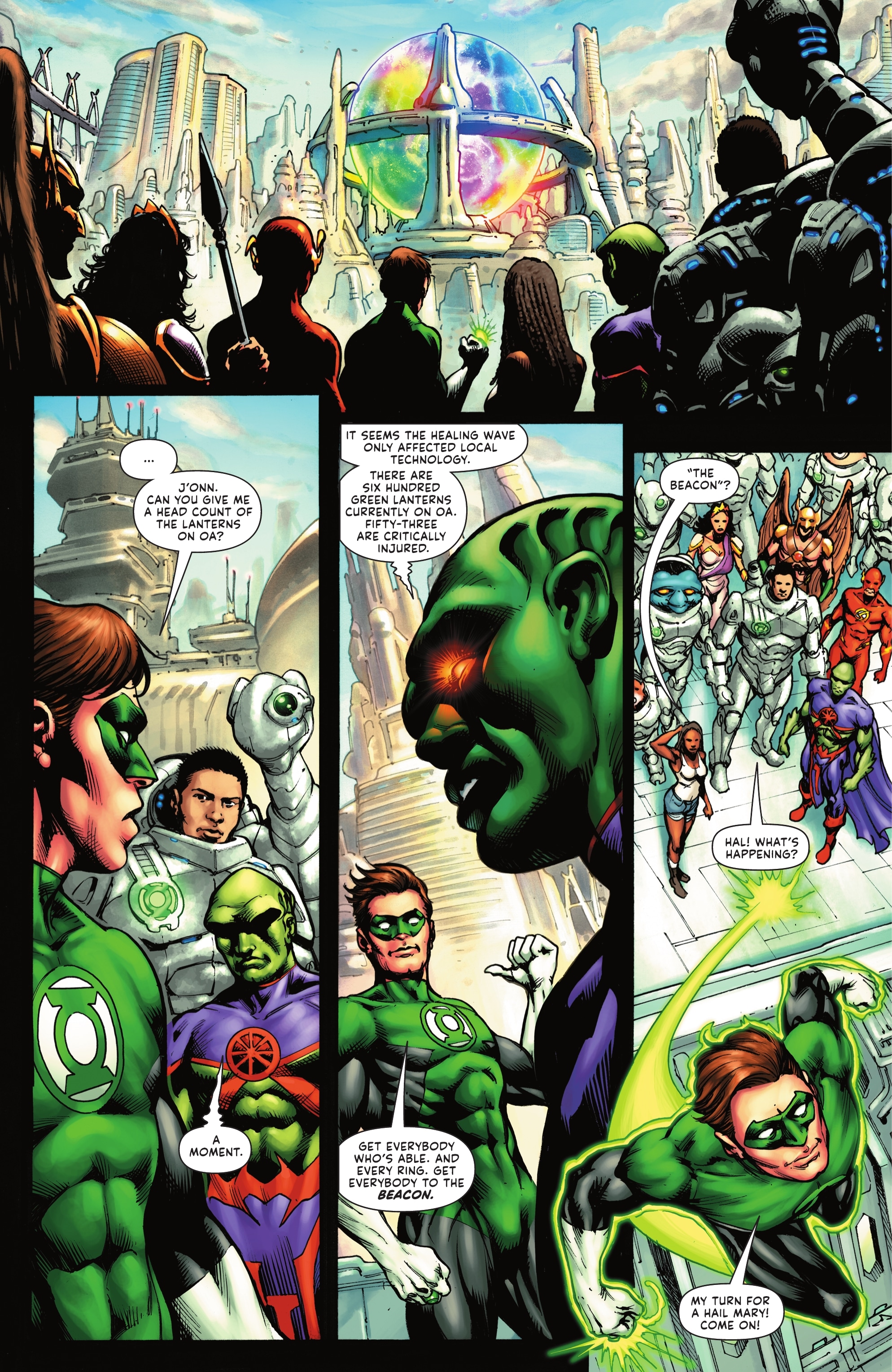 Read online Green Lantern (2021) comic -  Issue #12 - 16
