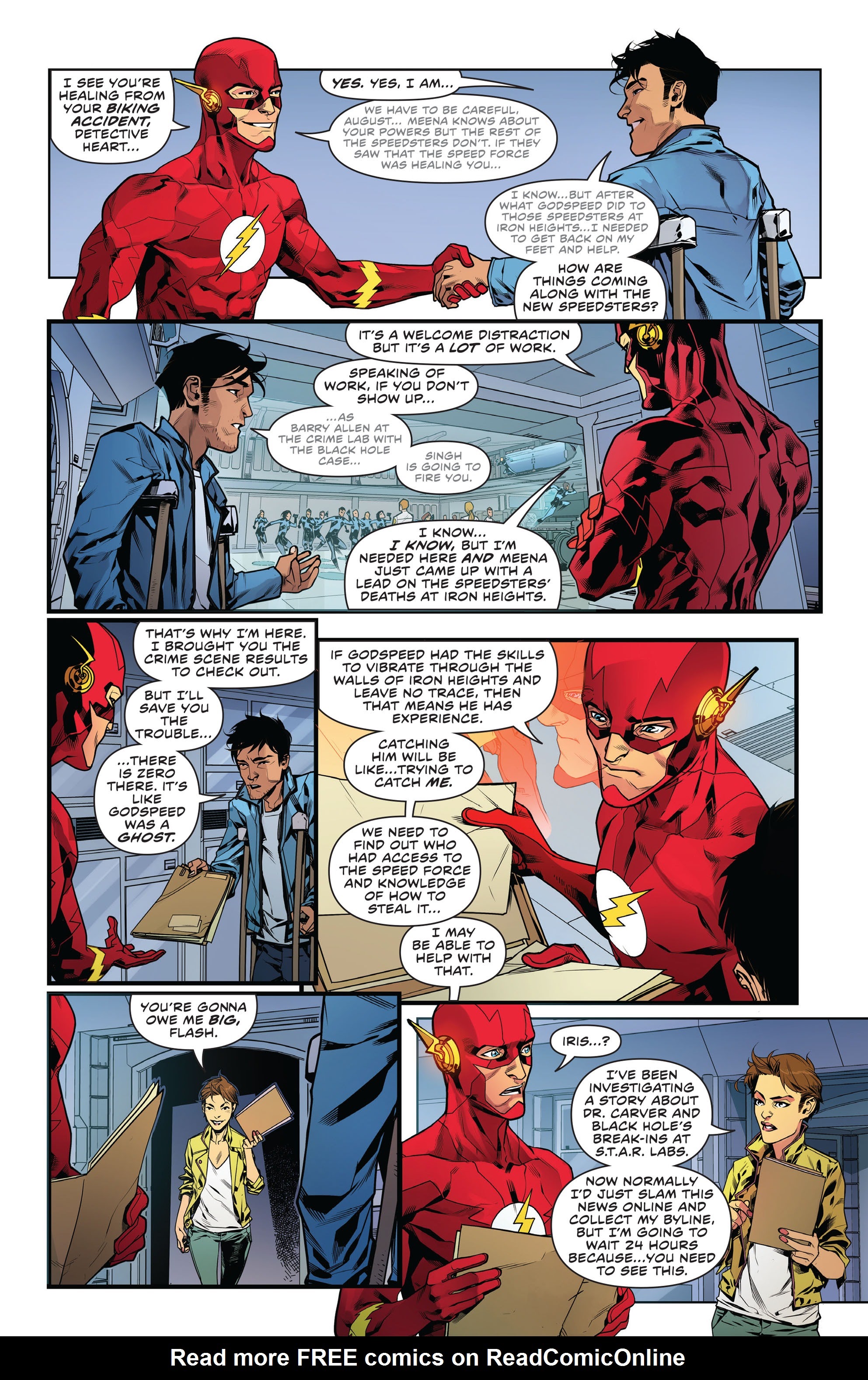 Read online Flash: The Rebirth Deluxe Edition comic -  Issue # TPB 1 (Part 1) - 93