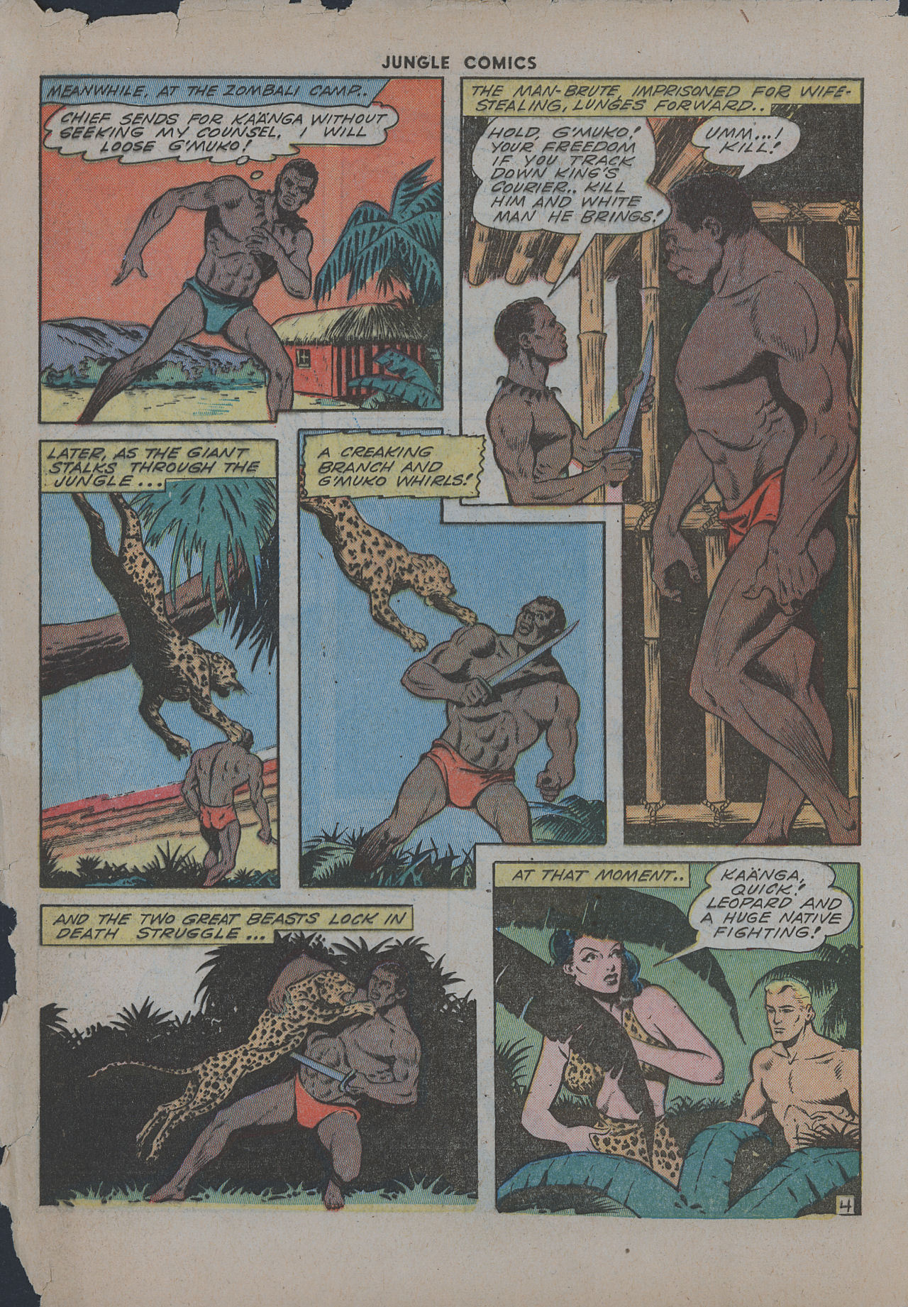 Read online Jungle Comics comic -  Issue #48 - 6