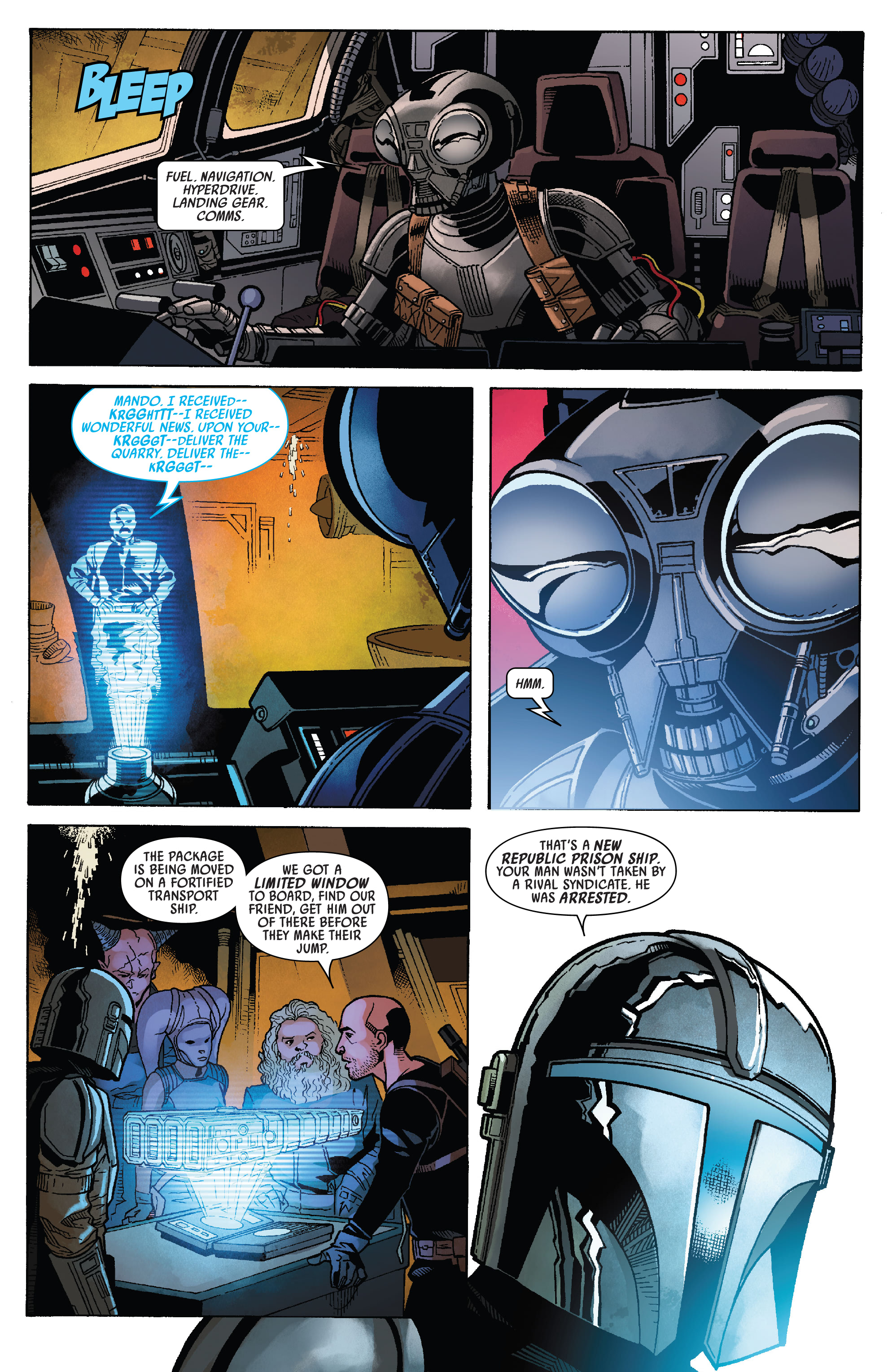 Read online Star Wars: The Mandalorian comic -  Issue #6 - 8