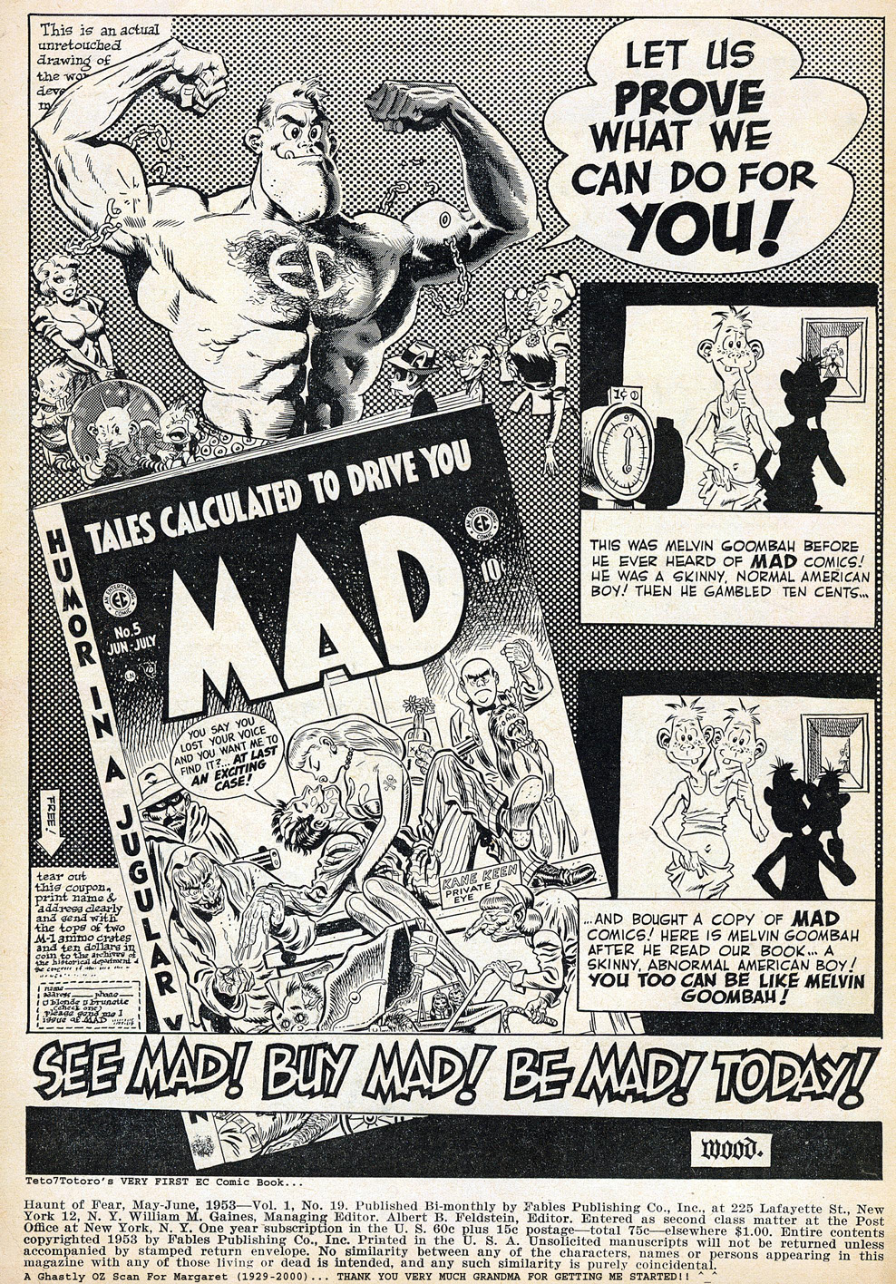 Read online Haunt of Fear comic -  Issue #19 - 2