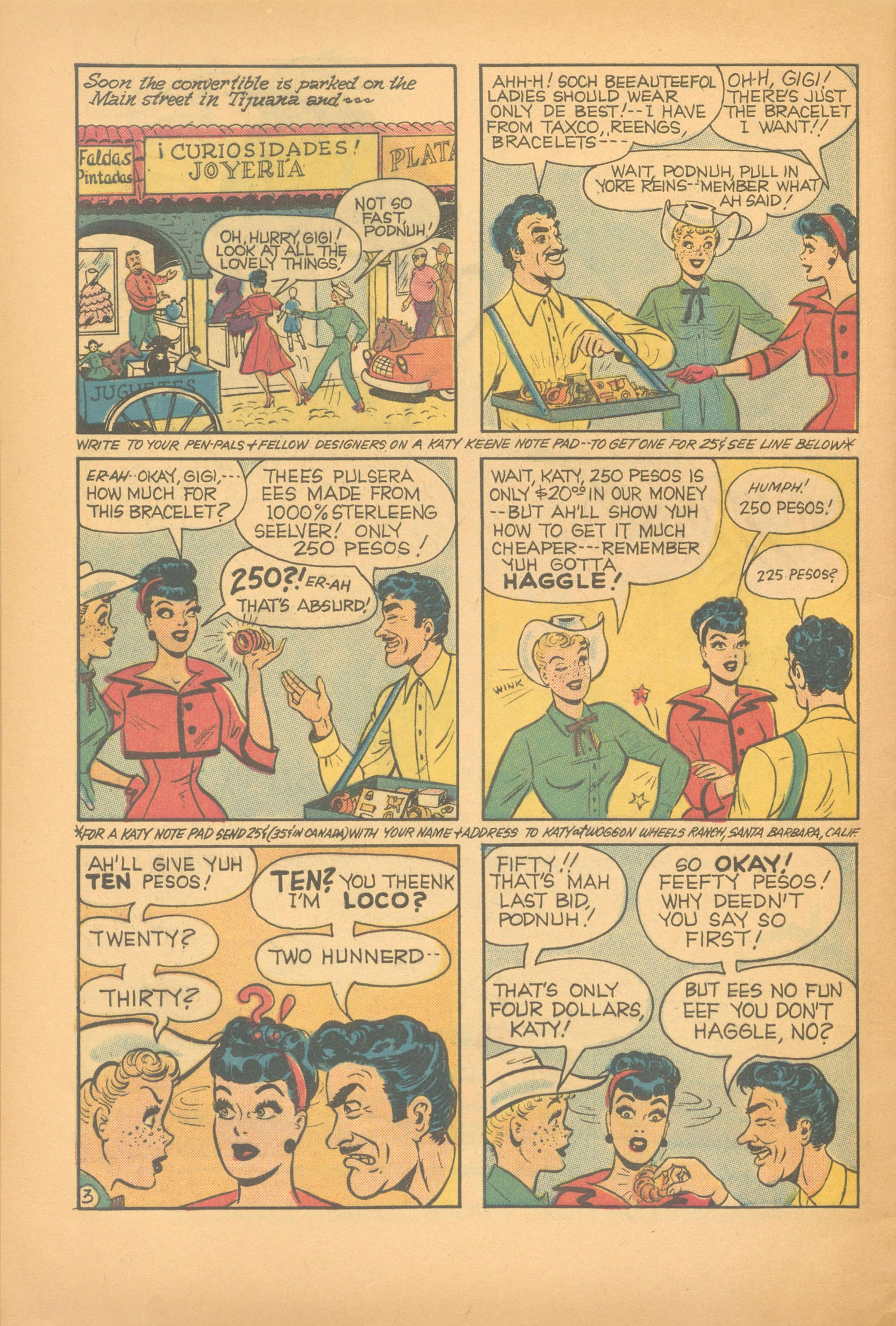 Read online Katy Keene (1949) comic -  Issue #47 - 32