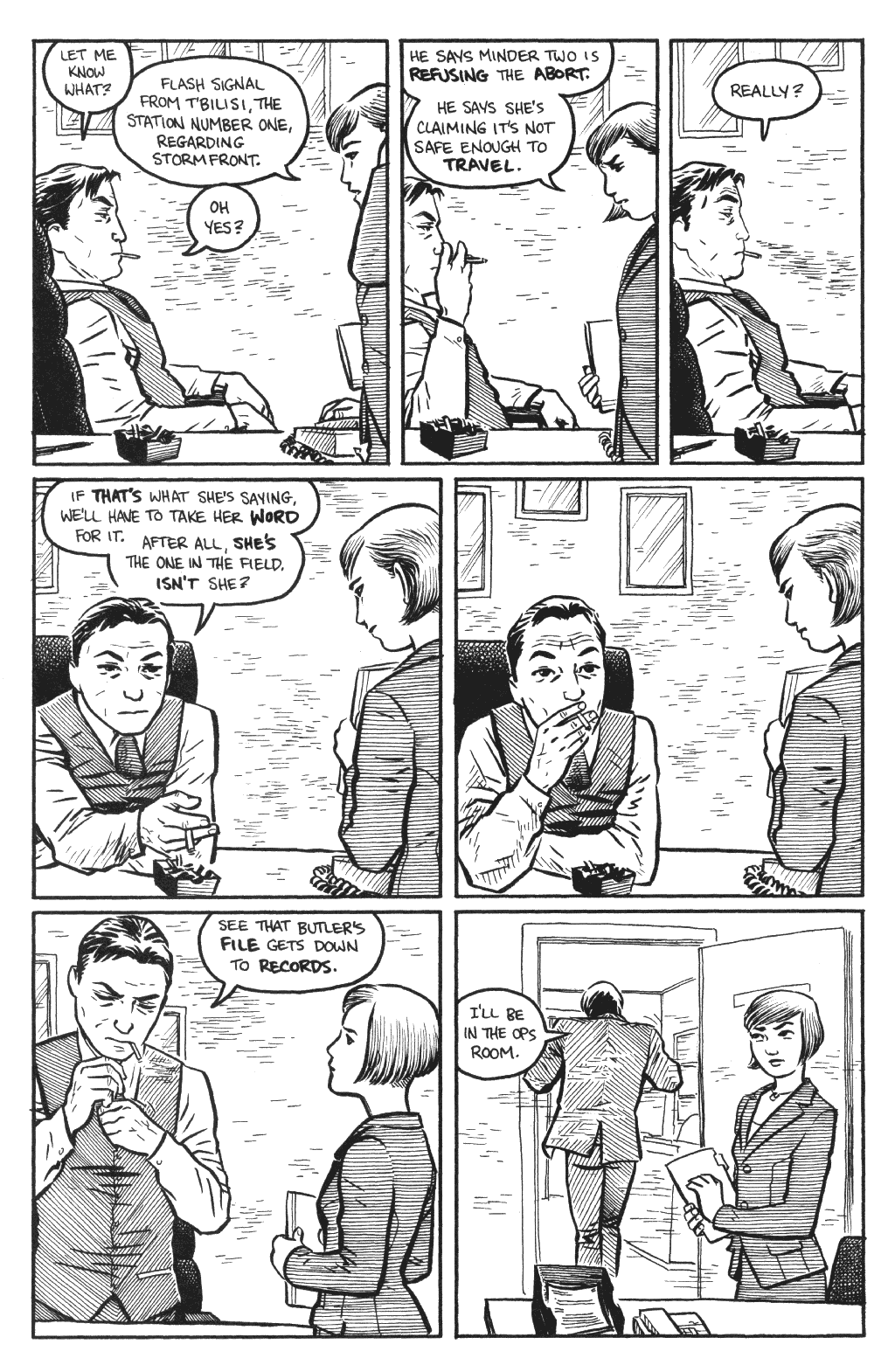 Read online Queen & Country comic -  Issue #20 - 8