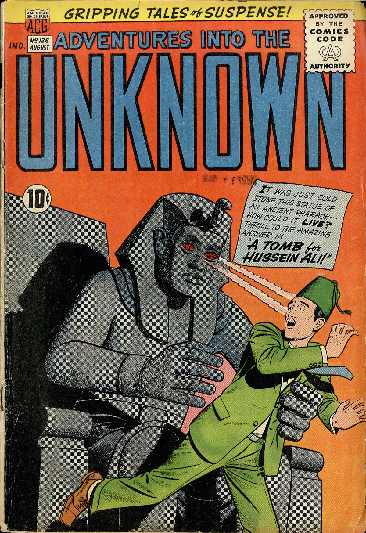 Read online Adventures Into The Unknown comic -  Issue #126 - 1
