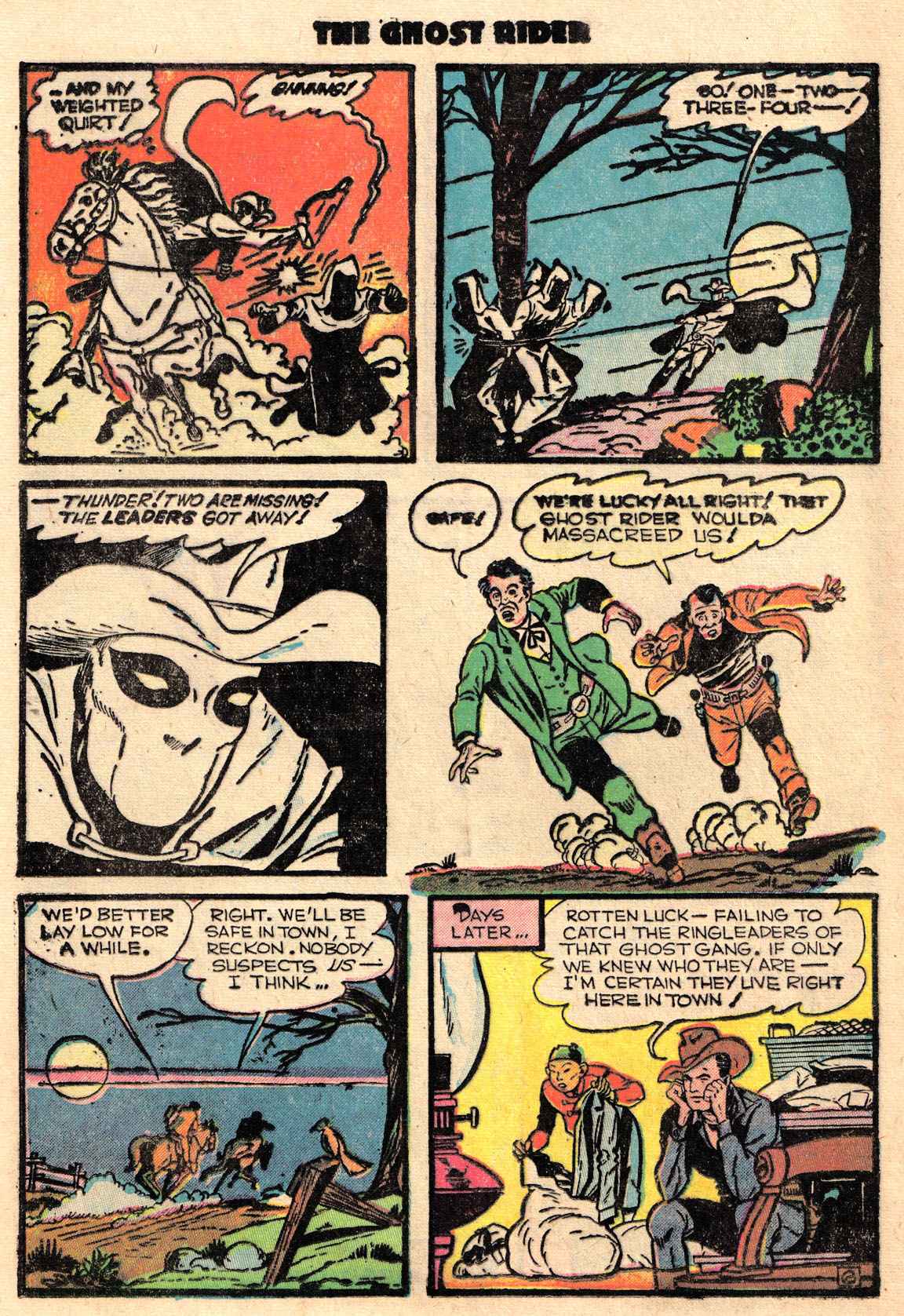 Read online The Ghost Rider (1950) comic -  Issue #4 - 8