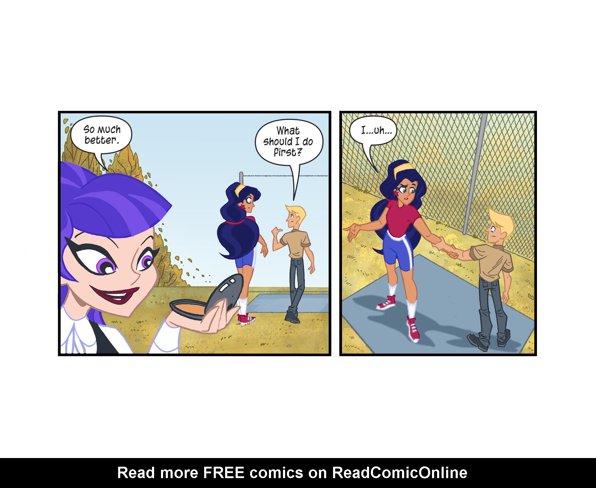 Read online DC Super Hero Girls: Weird Science comic -  Issue #6 - 6