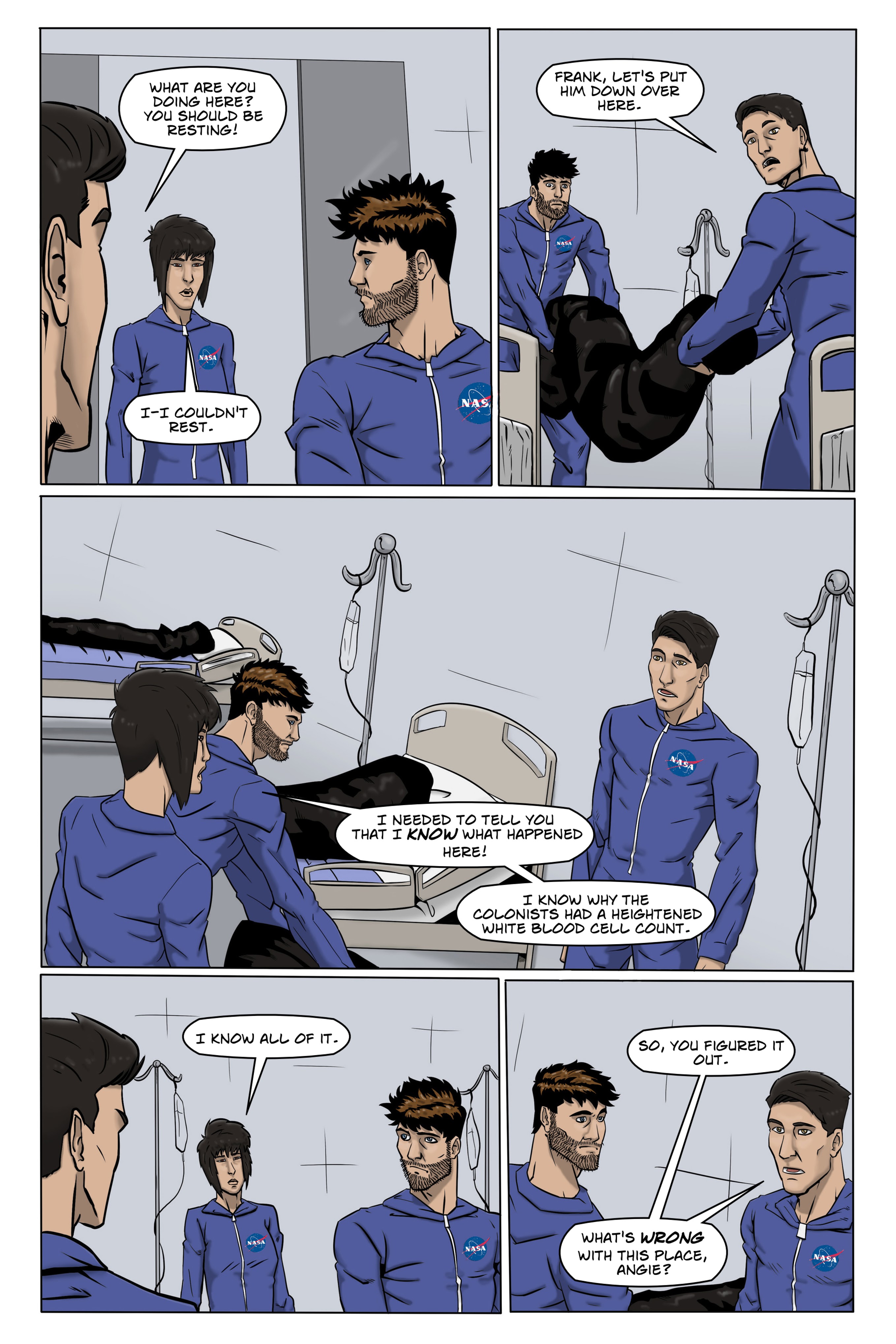 Read online Mars One comic -  Issue #3 - 10