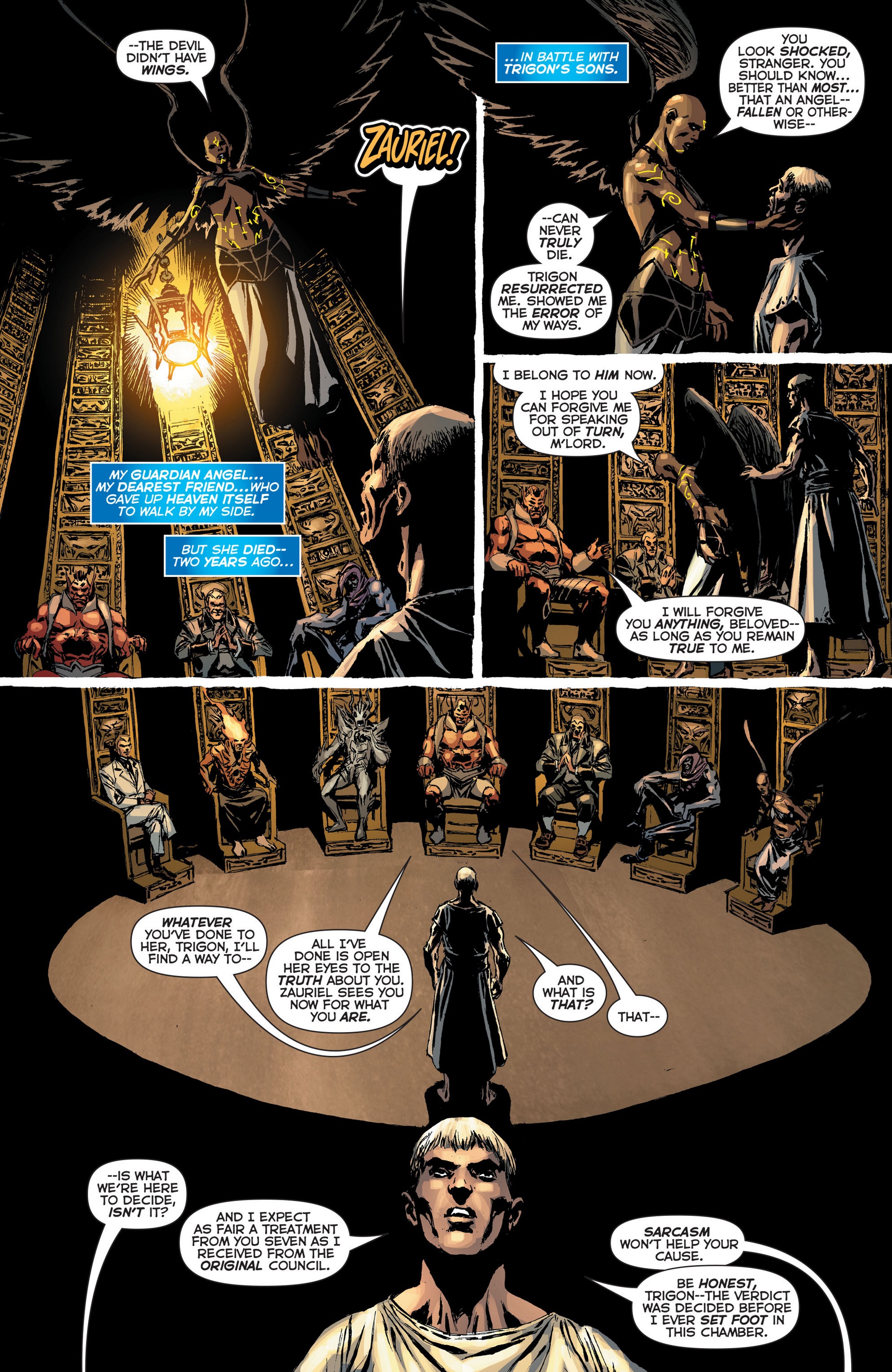 Read online Trinity of Sin: The Phantom Stranger: Futures End comic -  Issue # Full - 9