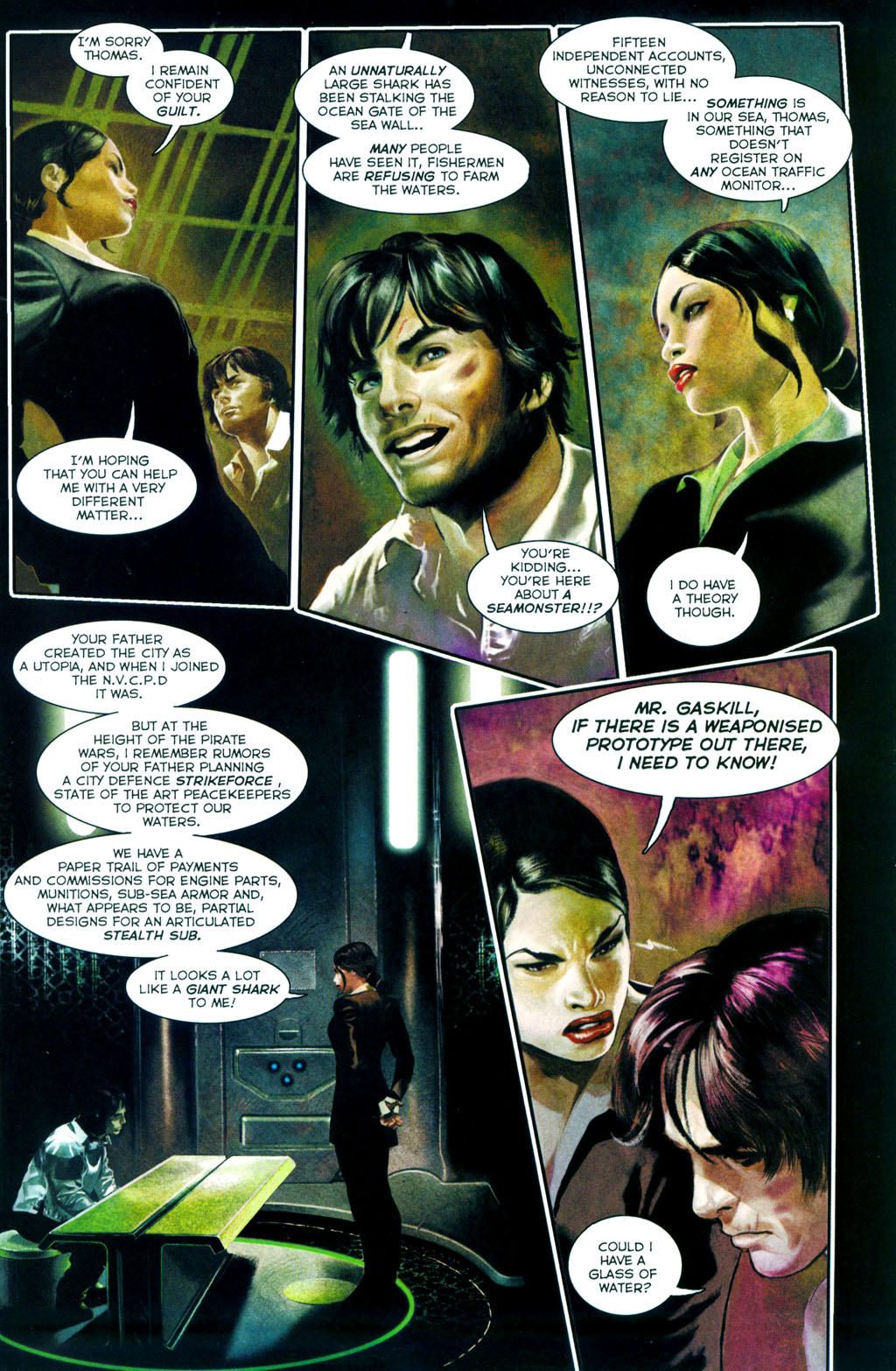 Read online Shark-Man comic -  Issue #2 - 5