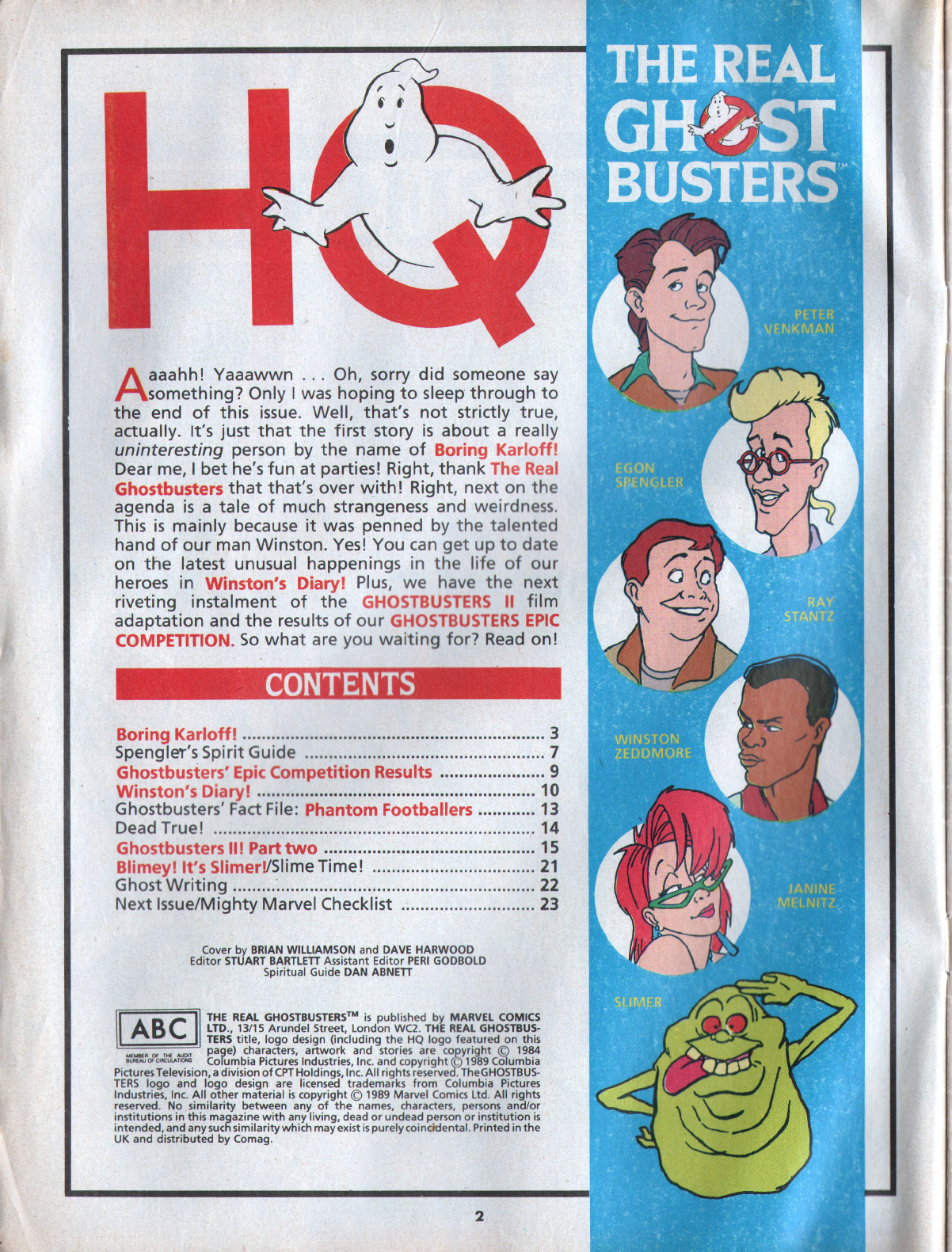 Read online The Real Ghostbusters comic -  Issue #79 - 2
