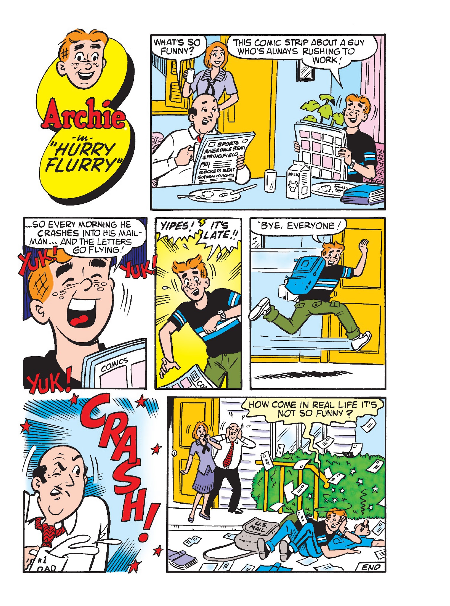 Read online Archie's Funhouse Double Digest comic -  Issue #20 - 156