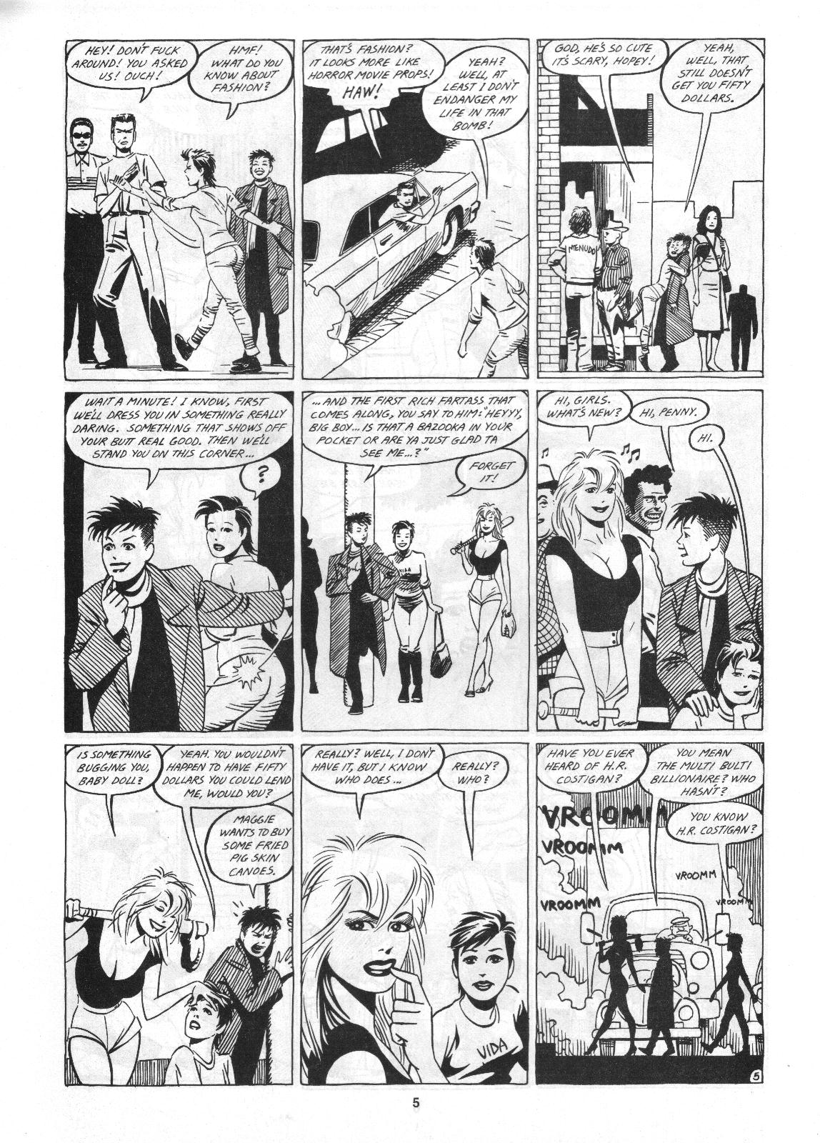 Read online Love and Rockets (1982) comic -  Issue #4 - 7