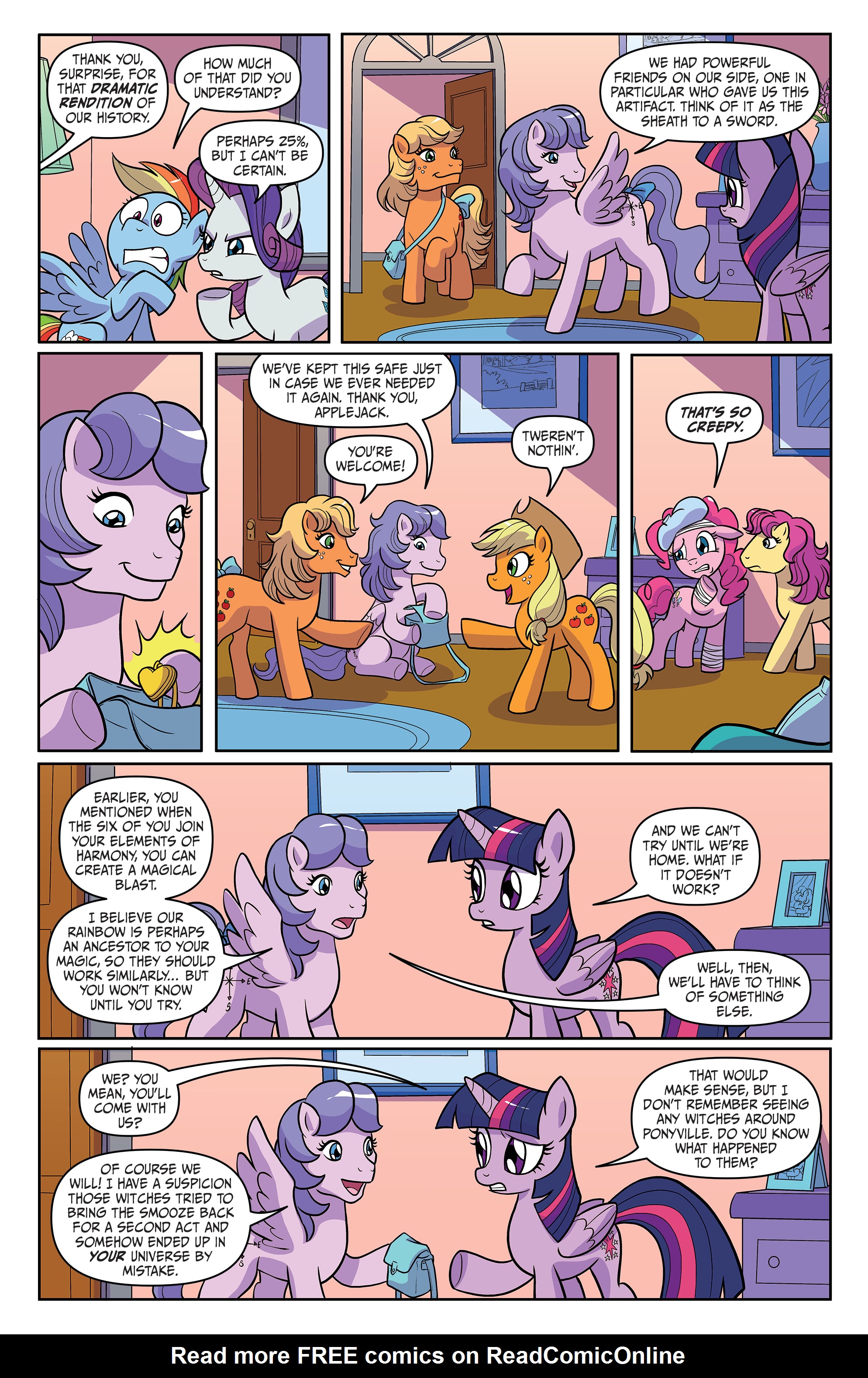 Read online My Little Pony: Generations comic -  Issue #4 - 7