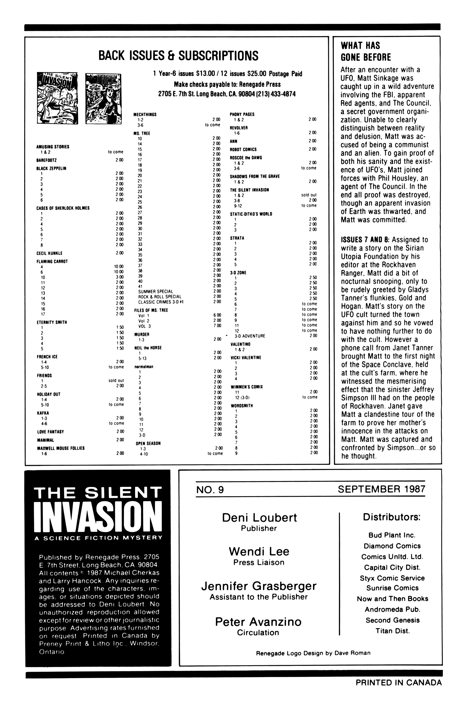 Read online Silent Invasion comic -  Issue #9 - 2
