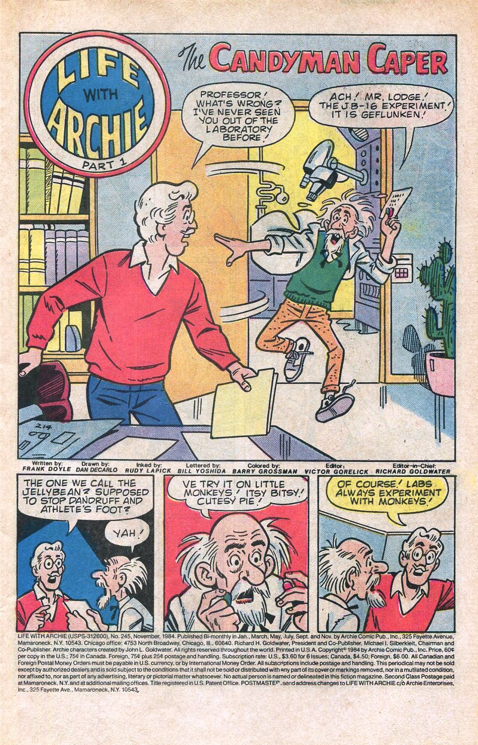 Read online Life With Archie (1958) comic -  Issue #245 - 3