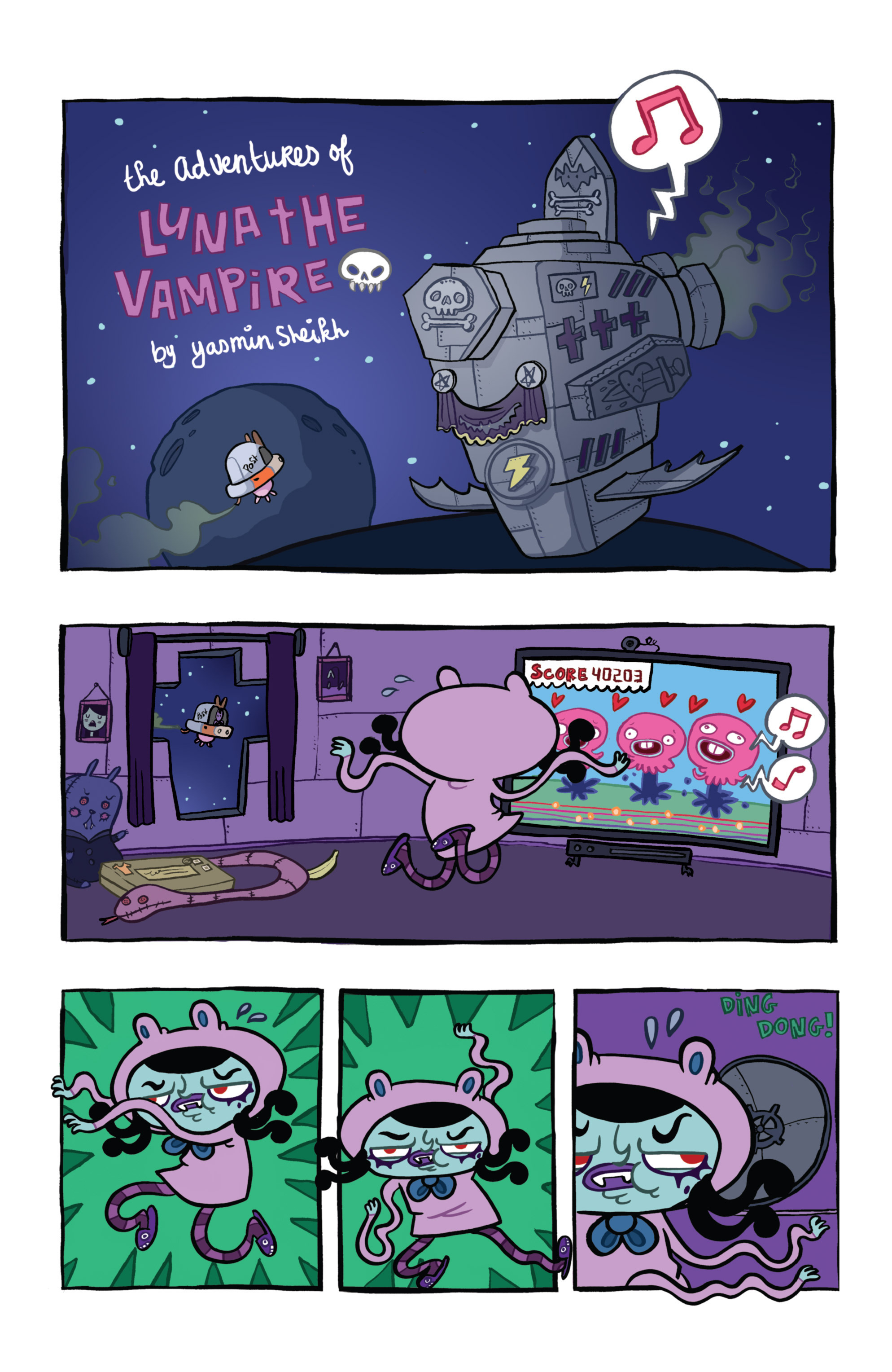 Read online The Adventures of Luna the Vampire comic -  Issue #1 - 3