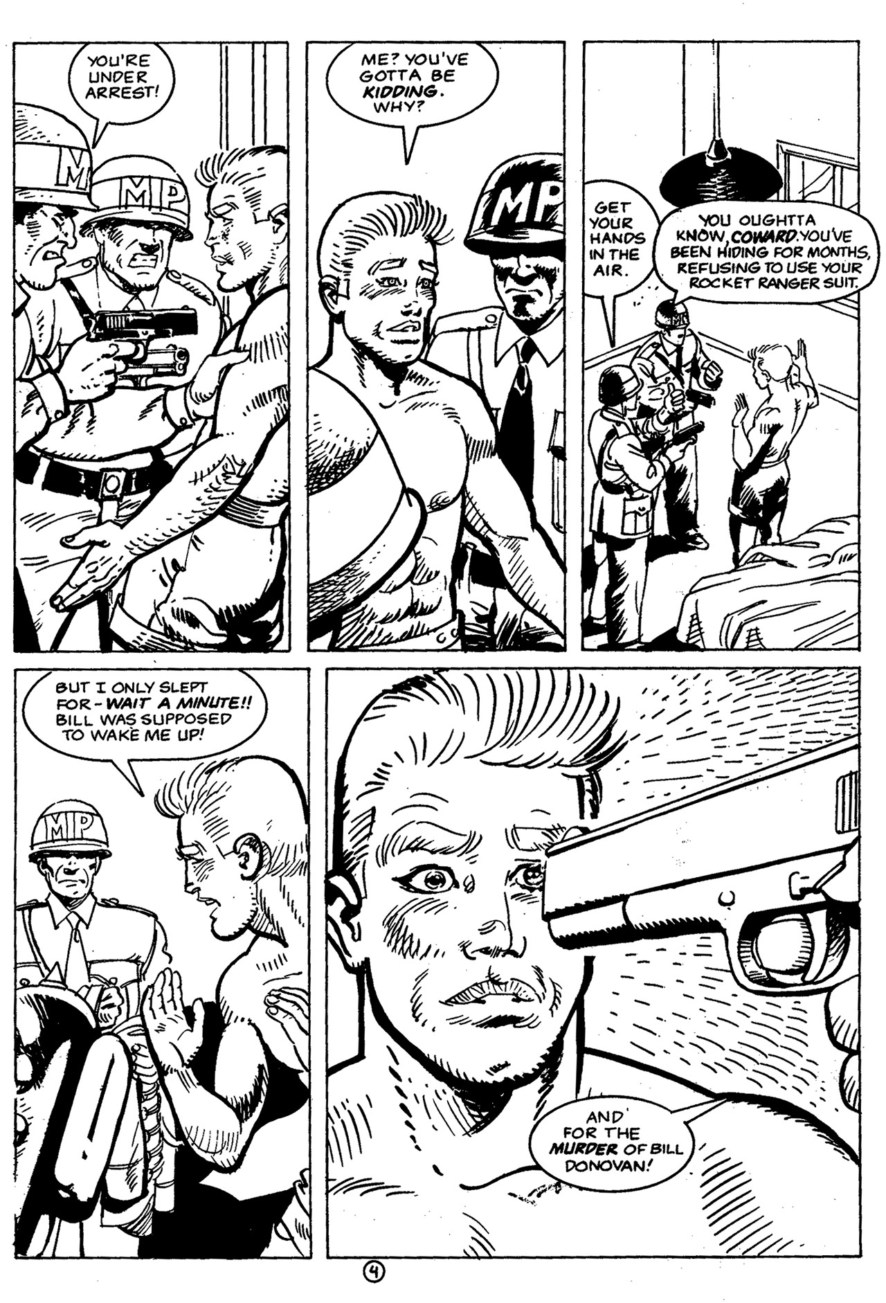 Read online Rocket Ranger comic -  Issue #5 - 6
