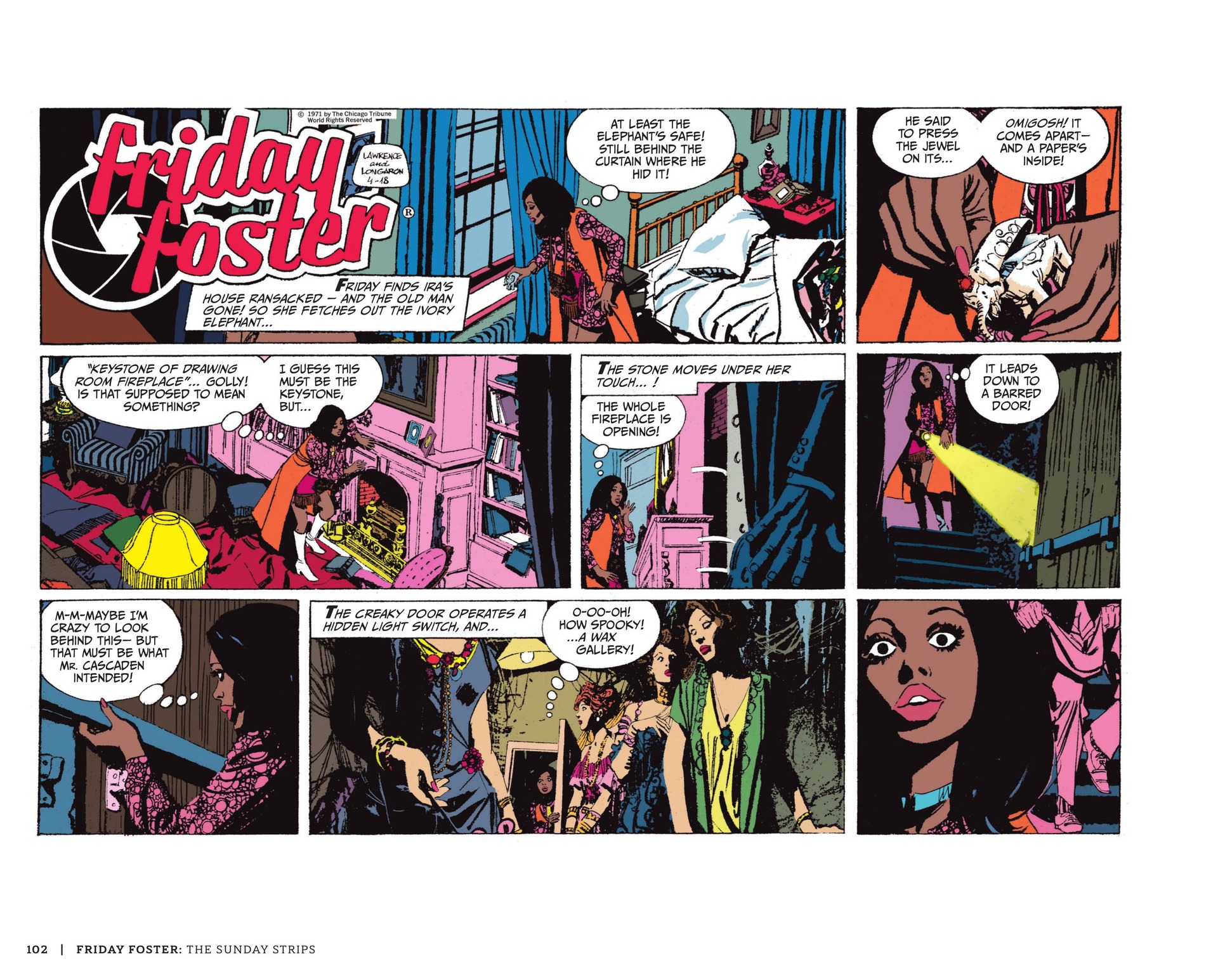 Read online Friday Foster: The Sunday Strips comic -  Issue # TPB (Part 2) - 3