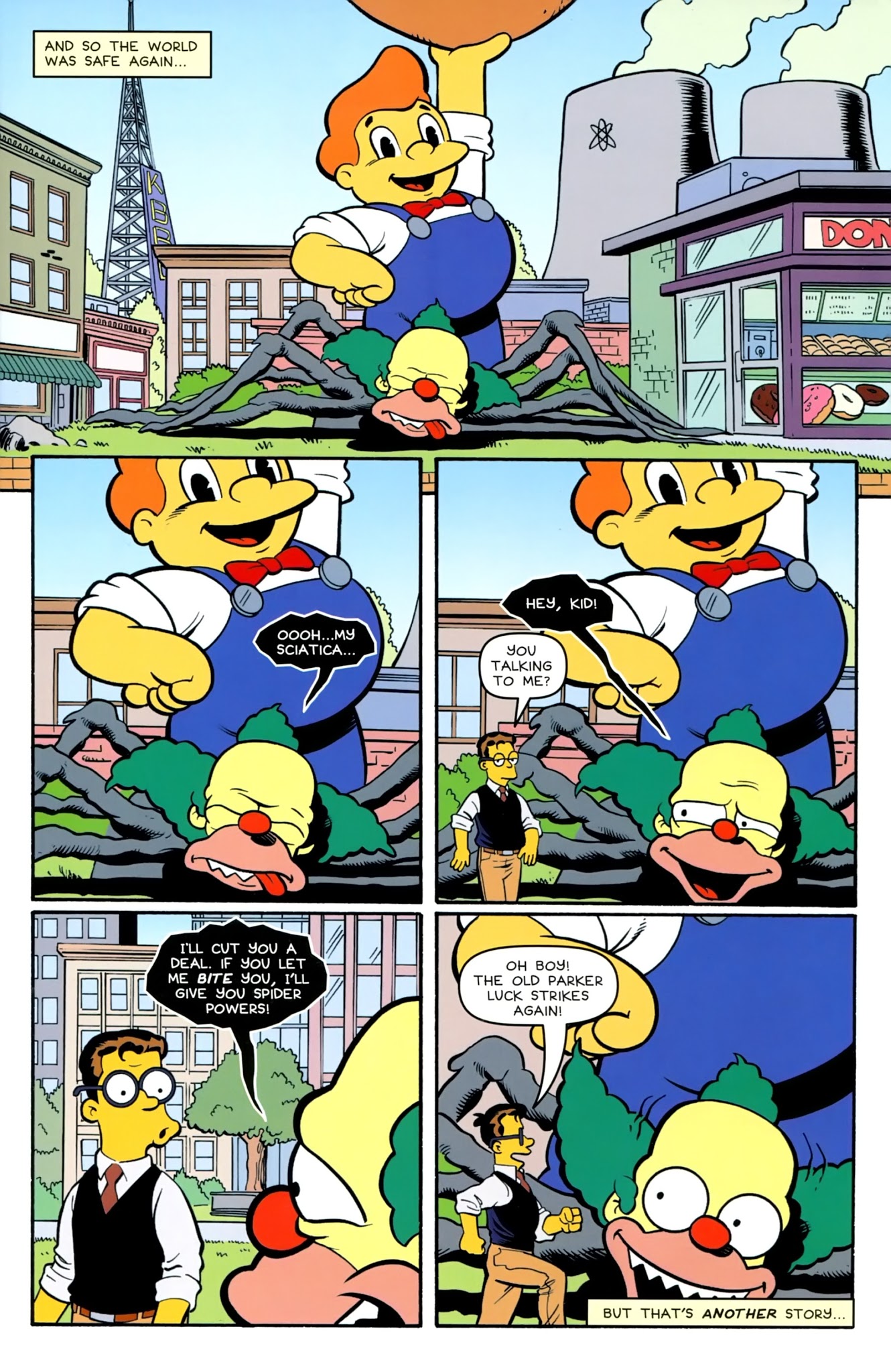 Read online Treehouse of Horror comic -  Issue #23 - 22
