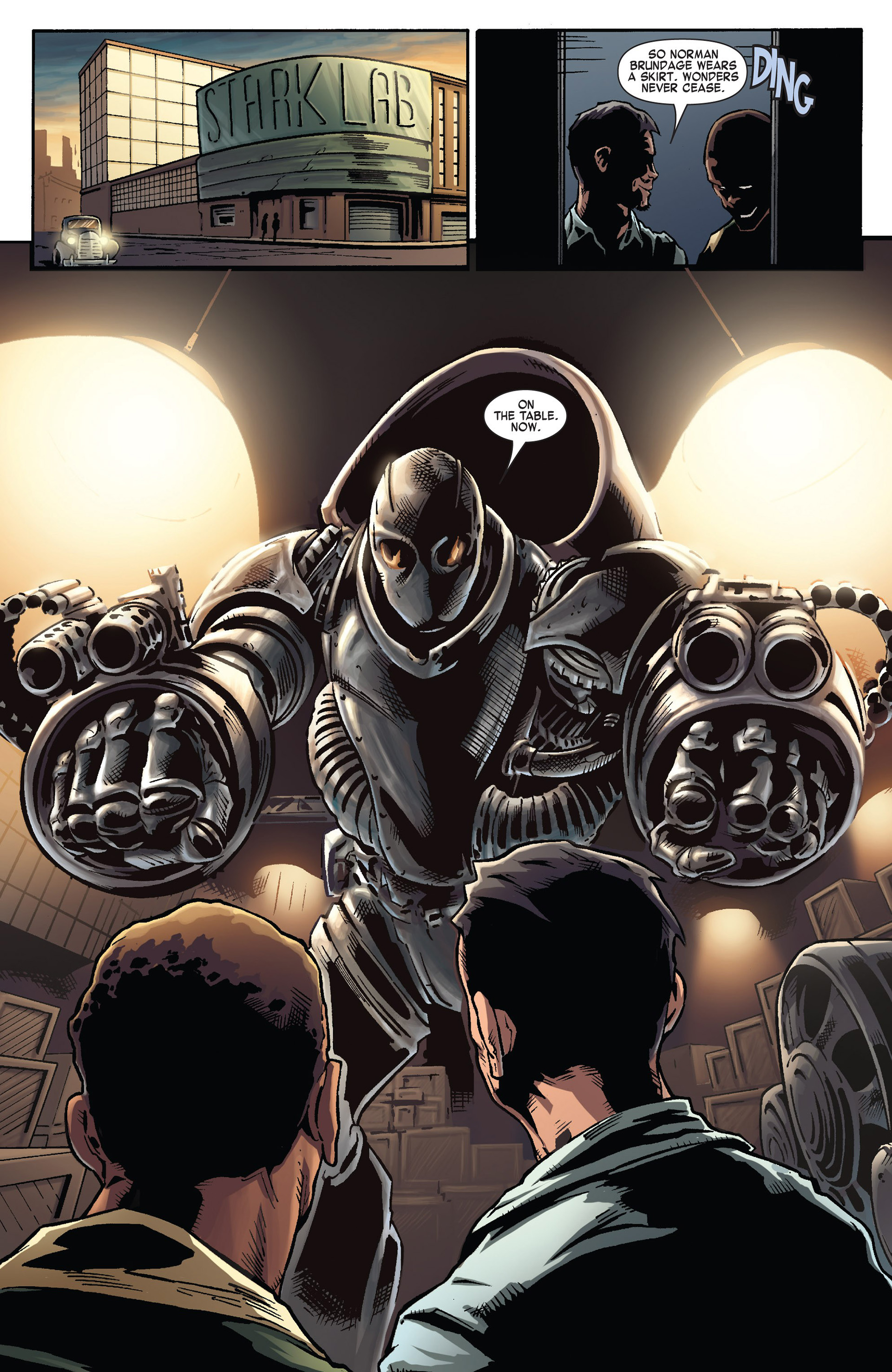 Read online Iron Man Noir comic -  Issue #1 - 19