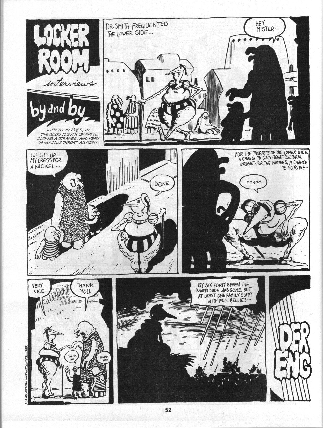 Read online Love and Rockets (1982) comic -  Issue #3 - 54